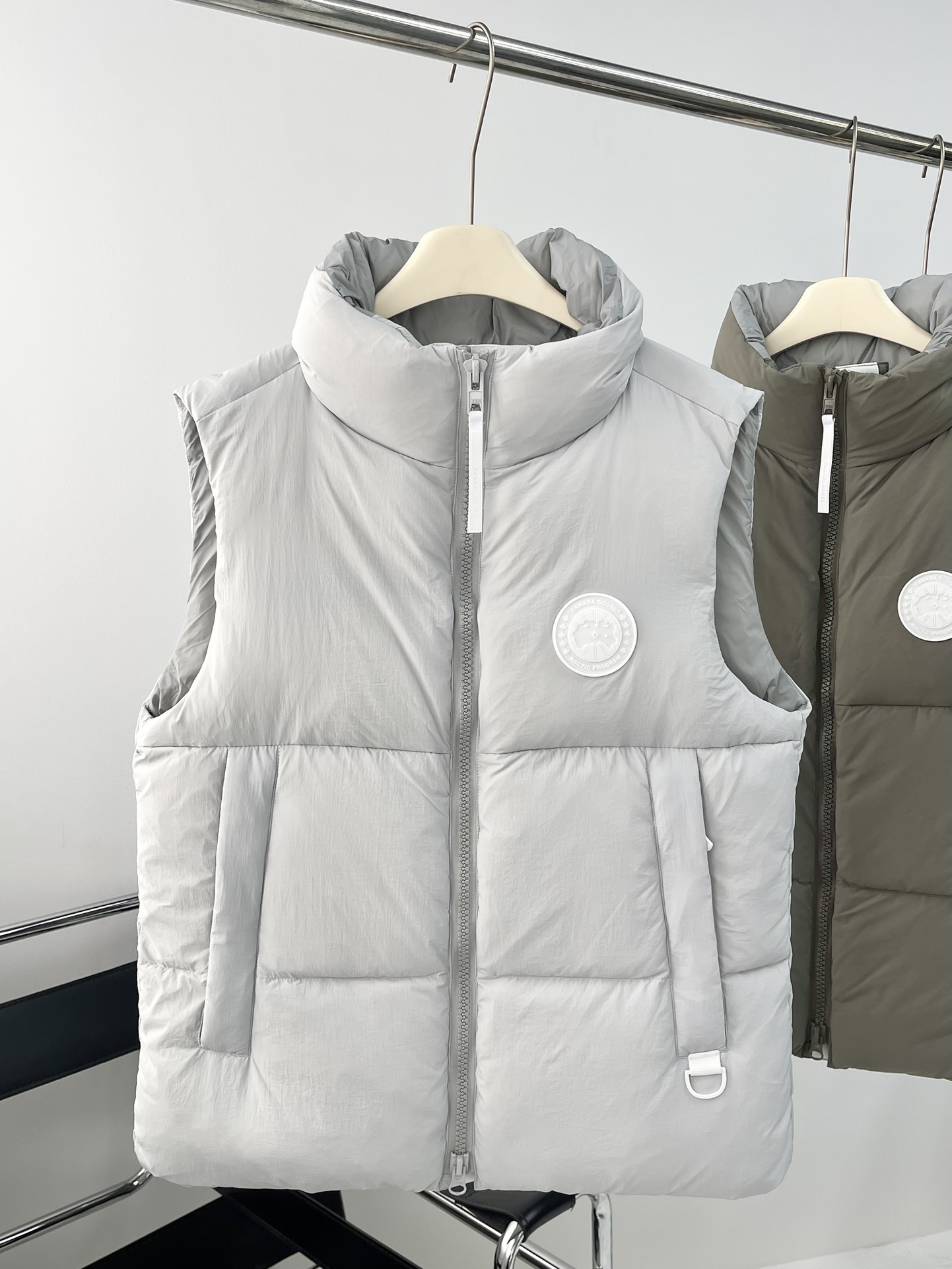 Canada Goose Clothing Waistcoats White