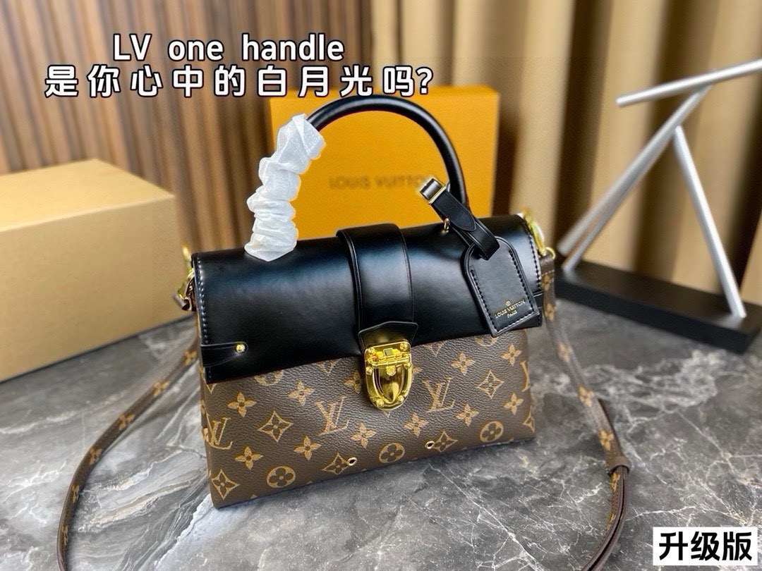 P315 Complete Package Upgraded Version | | Lv New Messenger Bag One Handle | I Fell In Love At First Sight Monogram Canvas And Leather Are Cleverly Combined, Very Elegant, The Workmanship And Design Are Exquisite, Fashionable And Generous. Can Be Worn Cross-body, On The Shoulder Or Carried In The Hand, Both Casual And Formal Size: 25 18