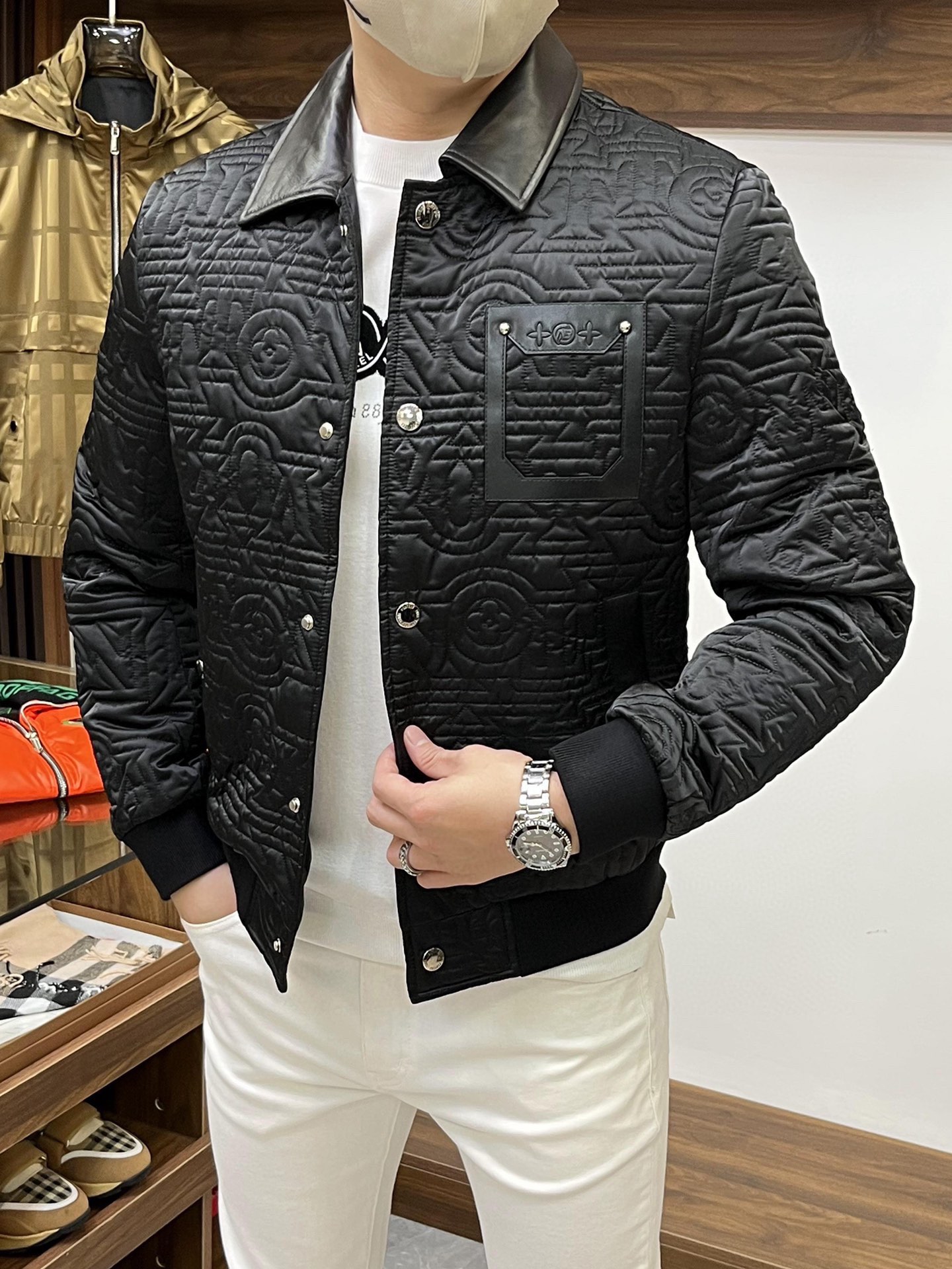 Louis Vuitton AAA+
 Clothing Coats & Jackets Cotton Sheepskin Fashion Quick Dry