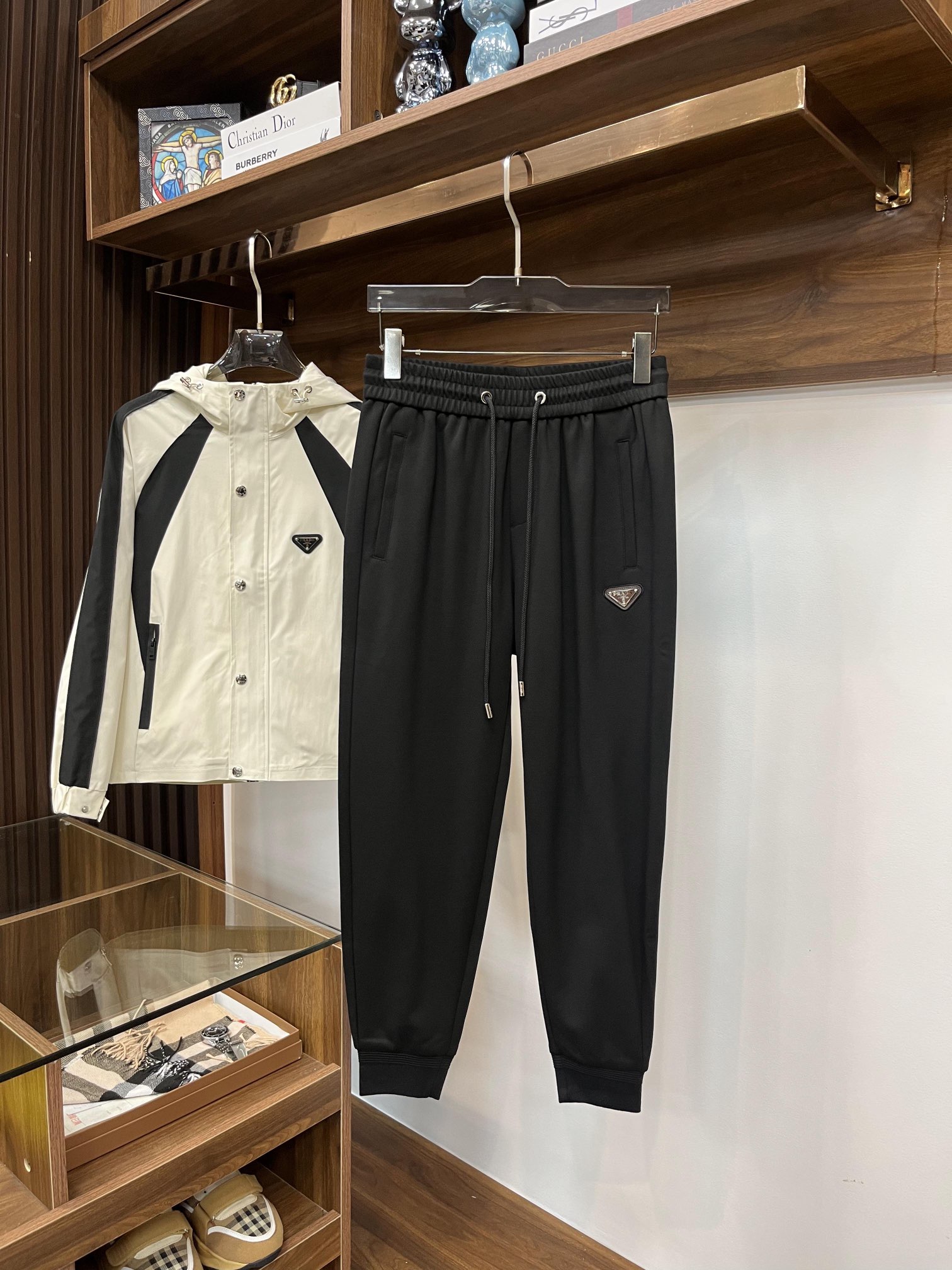 Prada Kleding Broek Lentecollectie Casual