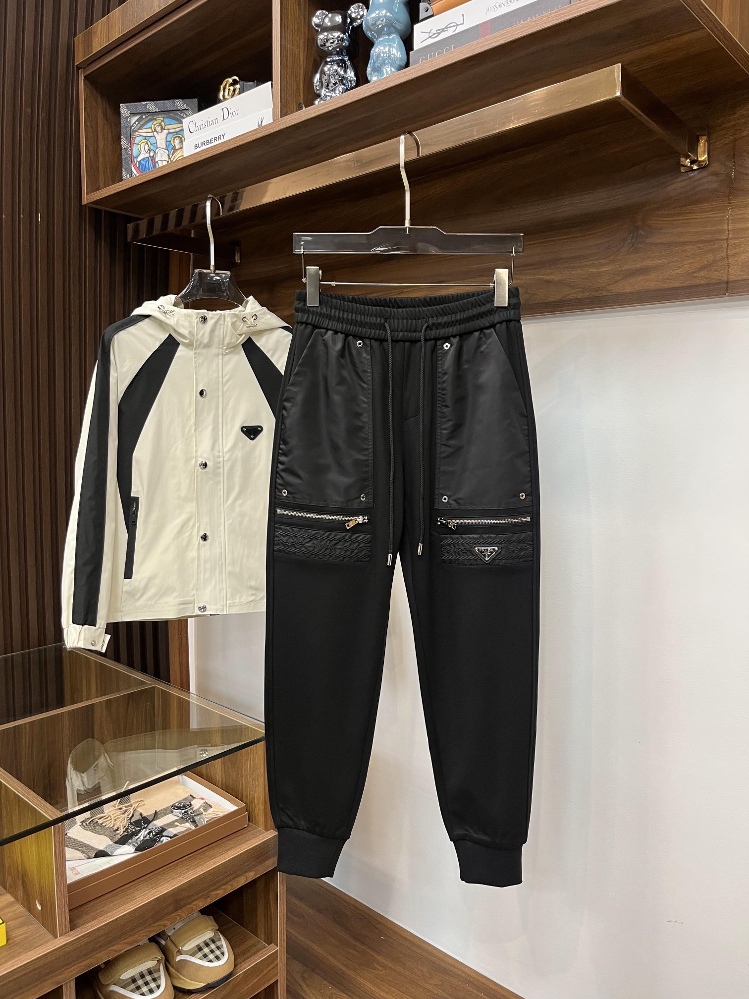 Prada Kleding Broek Lentecollectie Casual