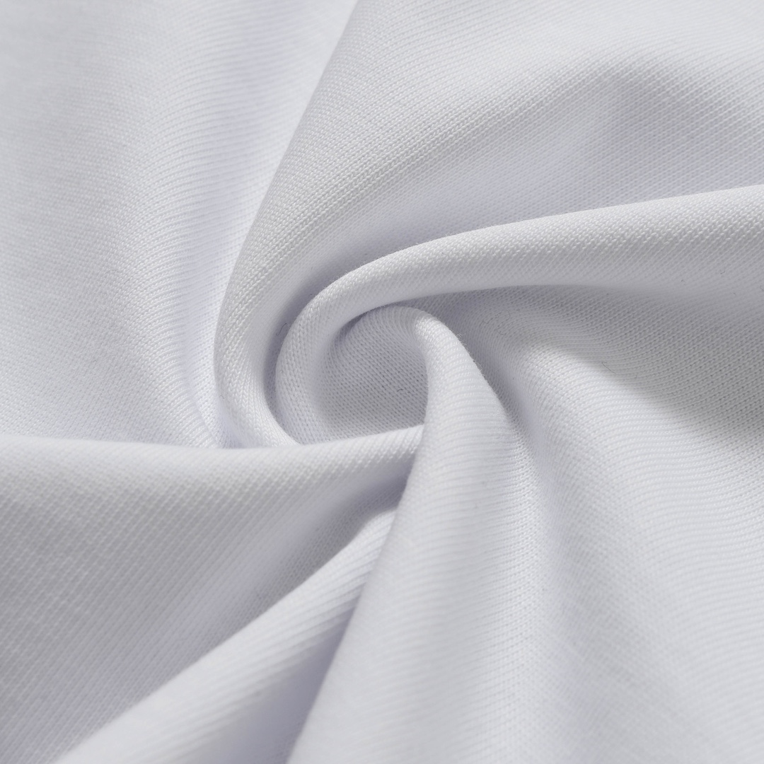 LOEWE/罗意威 25ss 荆棘LOGO刺绣短袖 黑色 白色