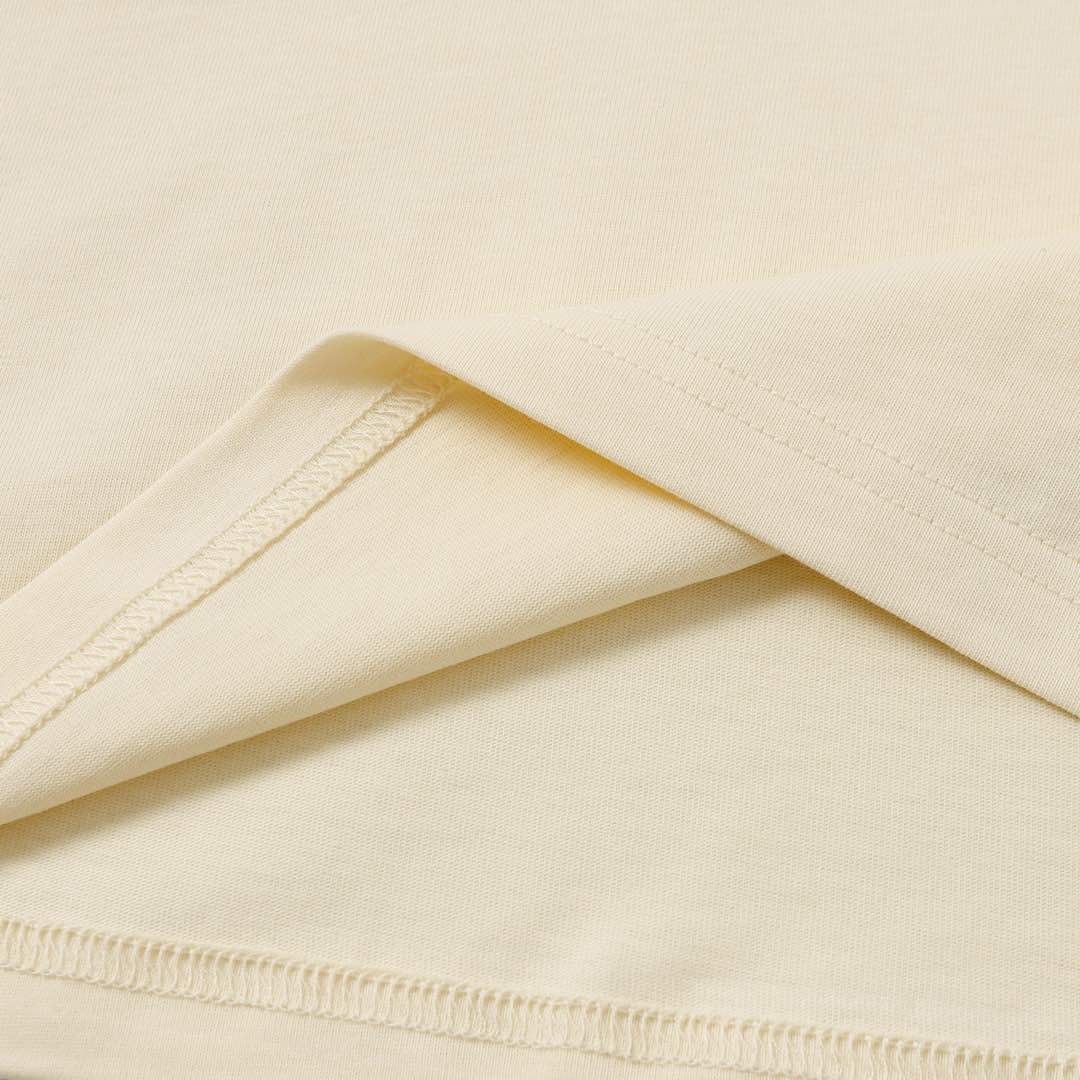 LOEWE/罗意威 渲染刺绣LOGO短袖T恤 黑色 白色