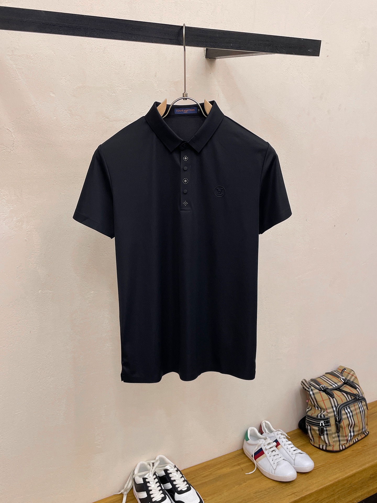 Louis Vuitton Kleding T-Shirt Wit Zomercollectie Korte mouw