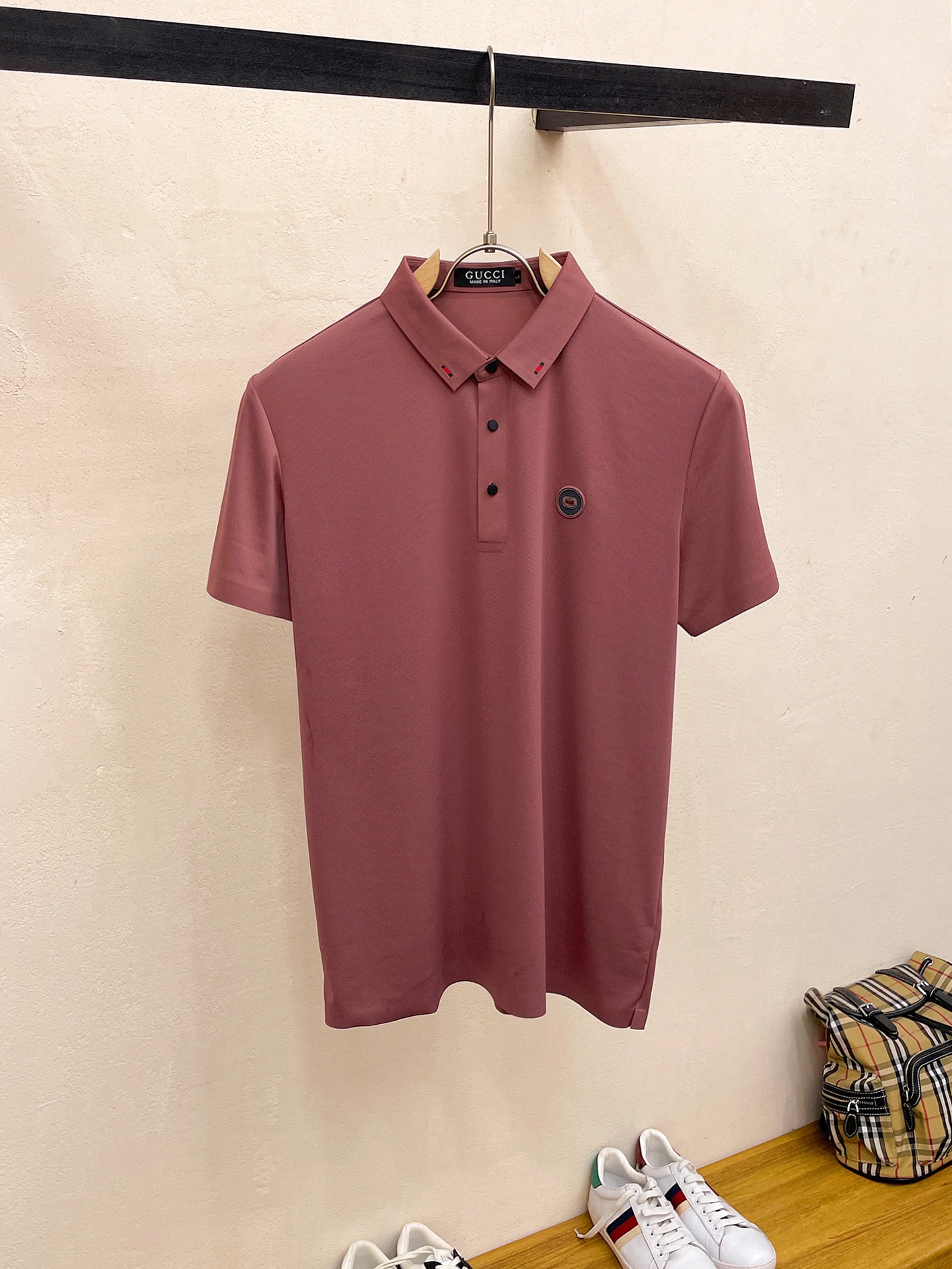 Gucci Kleding Polo Koop AAA goedkoop
 Mannen Zomercollectie Fashion Casual