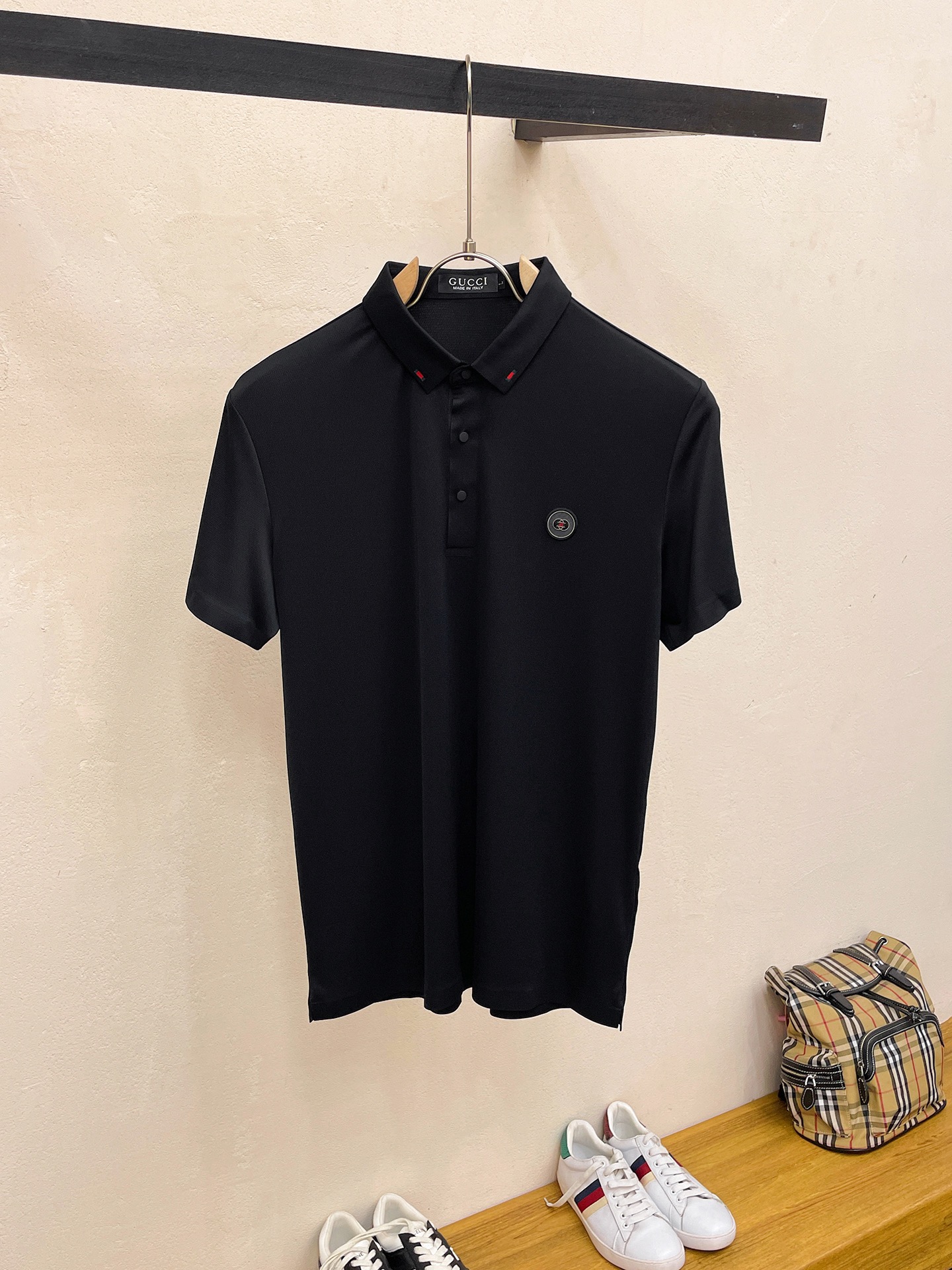 Gucci Kleding Polo Mannen Zomercollectie Fashion Casual