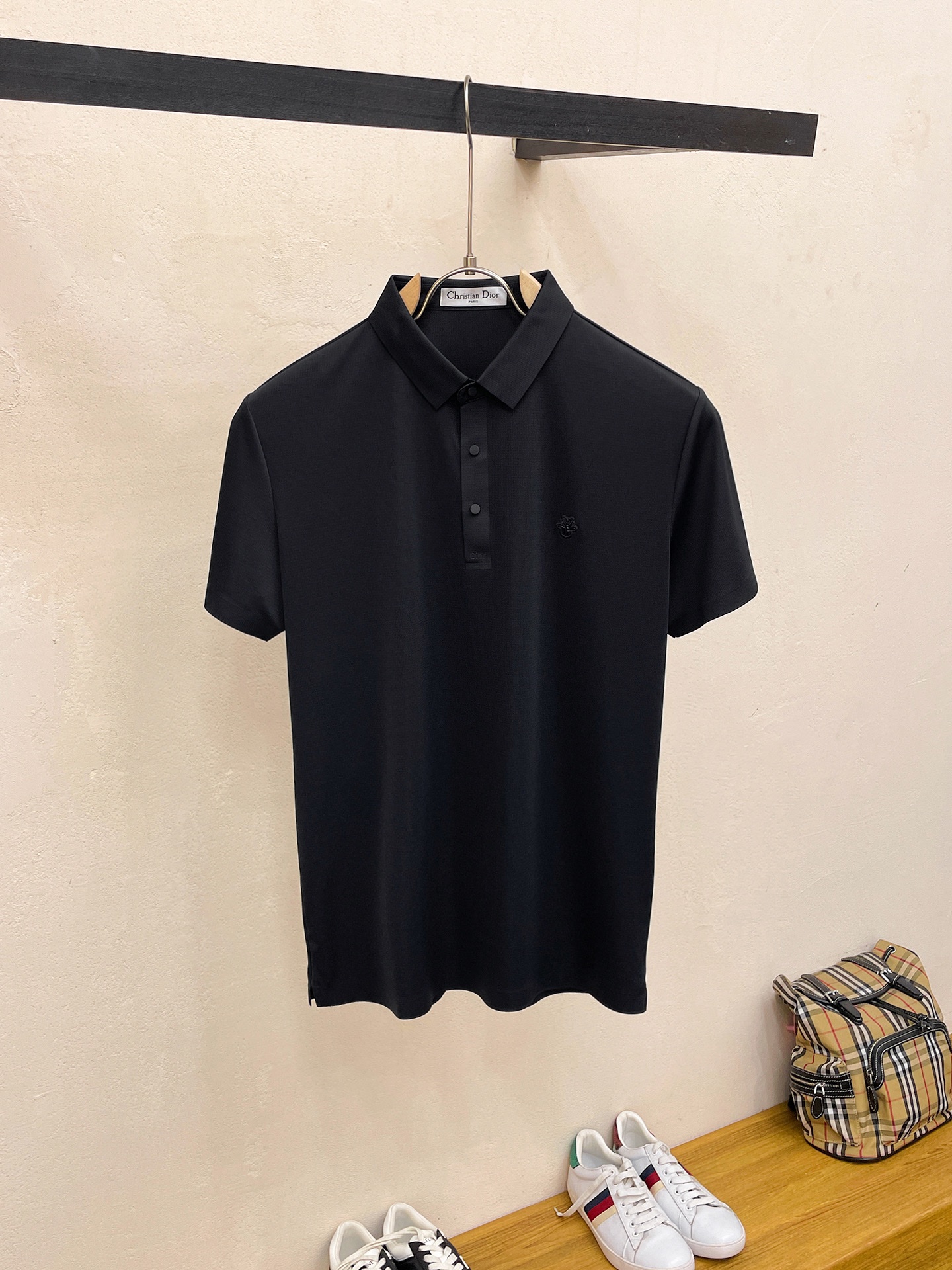 Dior Kleding Polo Mannen Zomercollectie Fashion Casual