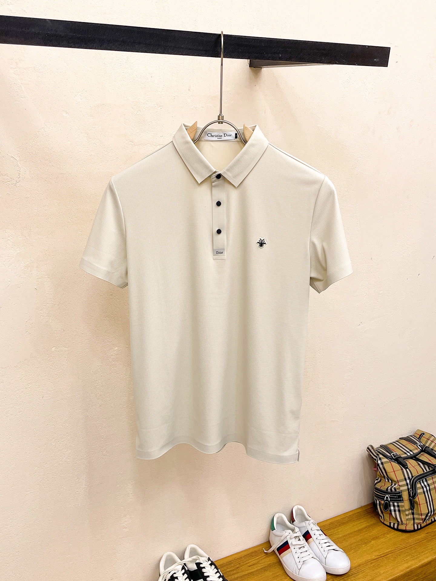 Dior Kleding Polo Mannen Zomercollectie Fashion Casual