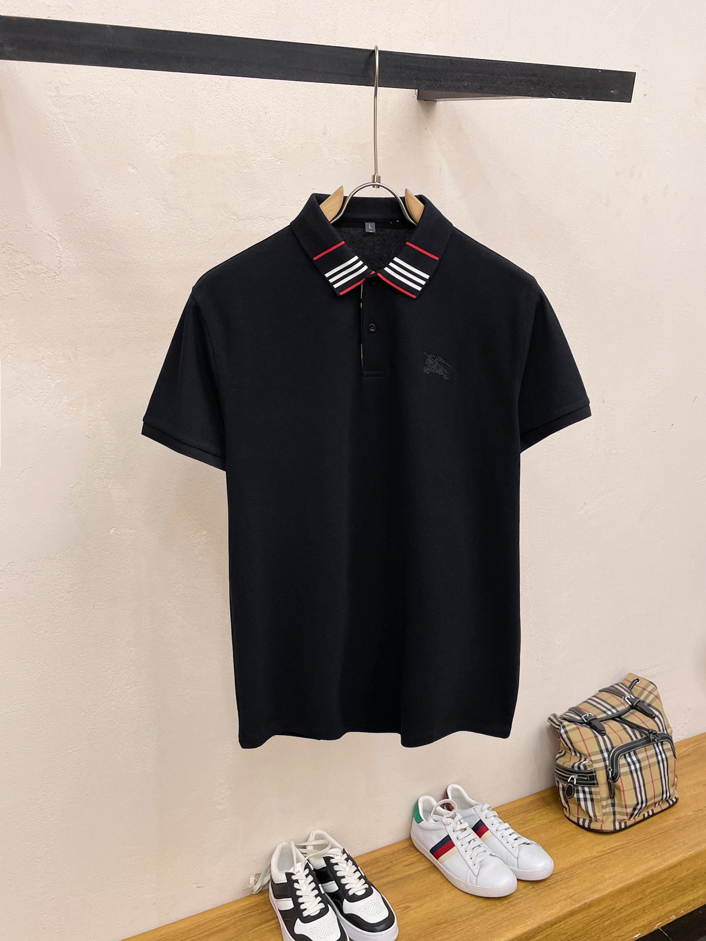 Burberry Kleding Polo Mannen Zomercollectie Fashion Casual