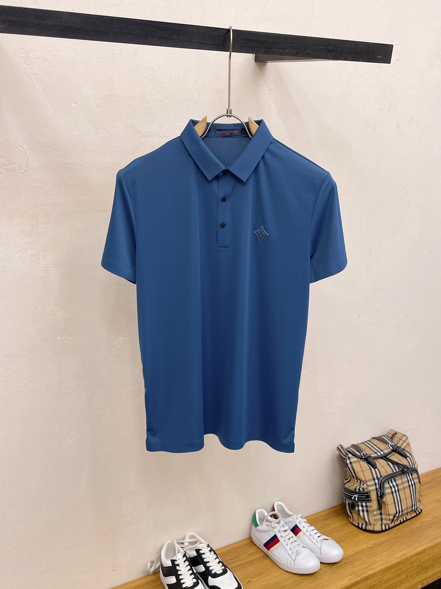 Louis Vuitton Kleding Polo Mannen Zomercollectie Fashion Casual