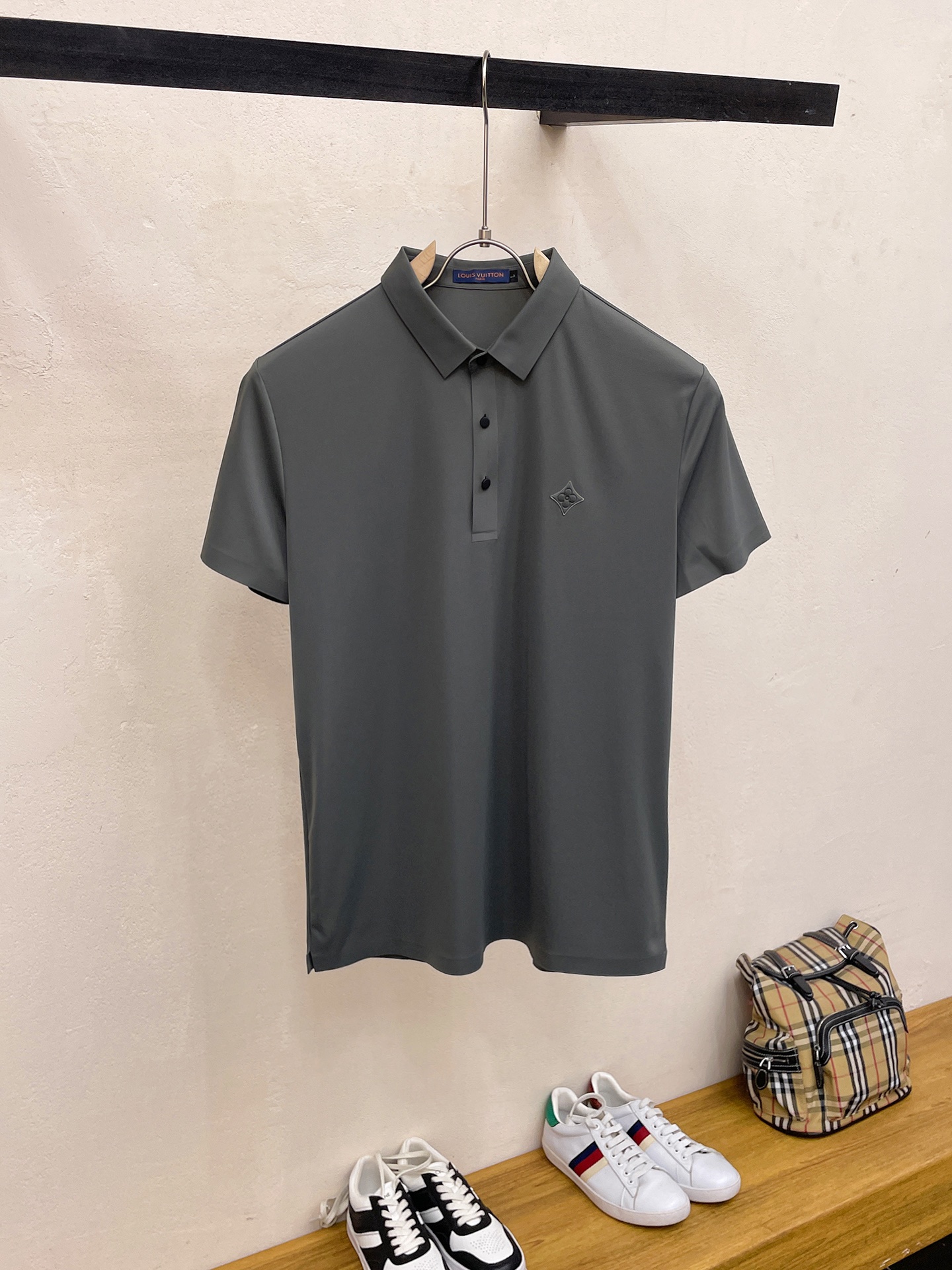 Louis Vuitton Kleding Polo Mannen Zomercollectie Fashion Casual