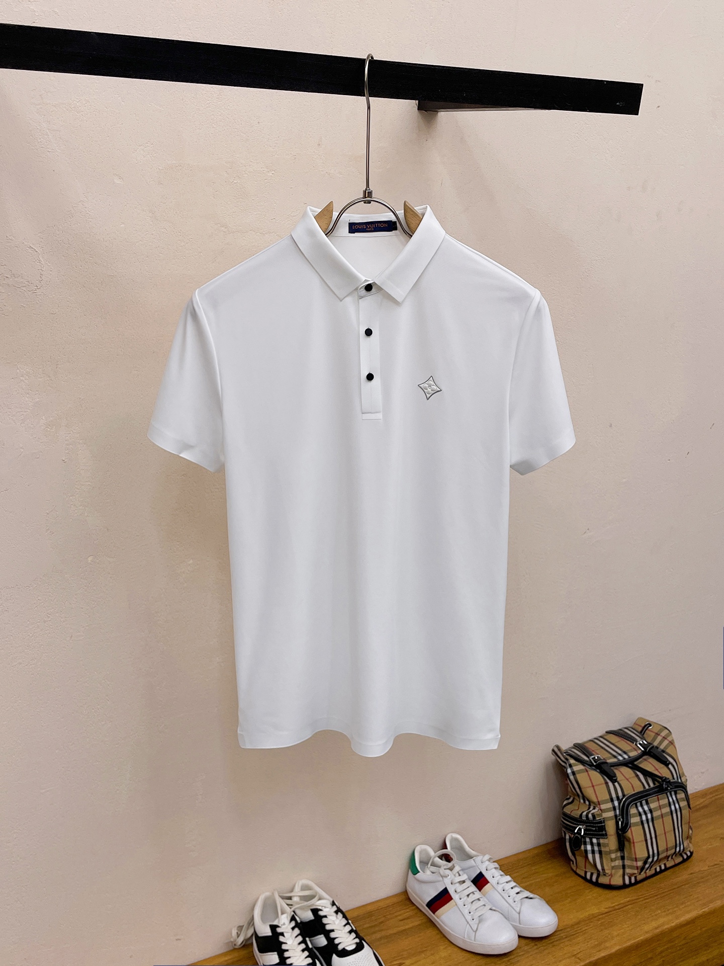 Louis Vuitton Kleding Polo Mannen Zomercollectie Fashion Casual