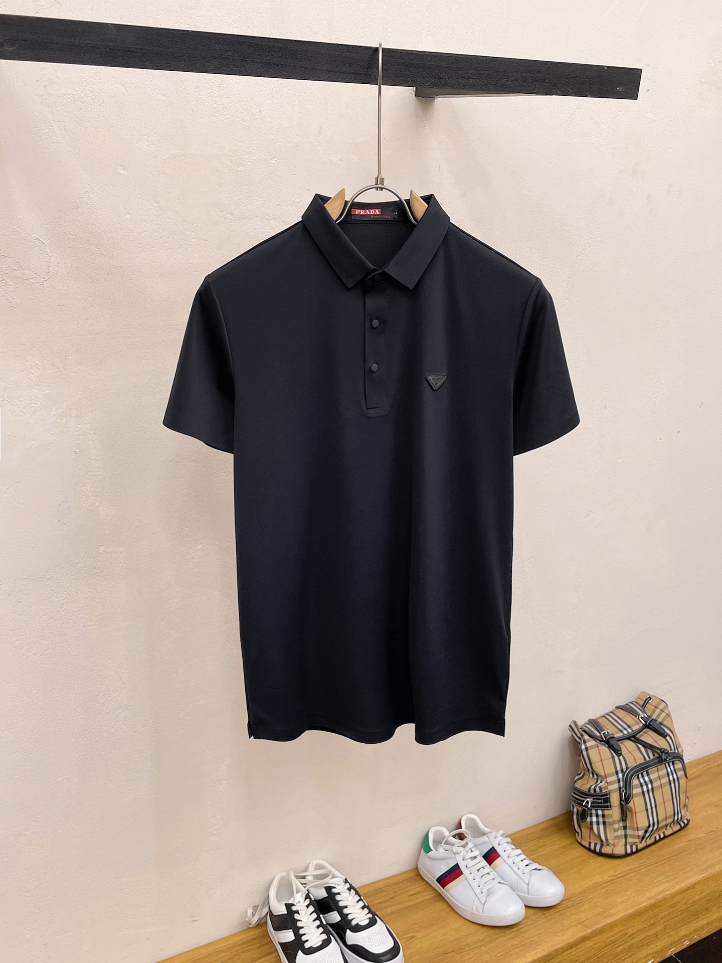 Prada Kleding Polo Hoogste productkwaliteit
 Mannen Zomercollectie Fashion Casual