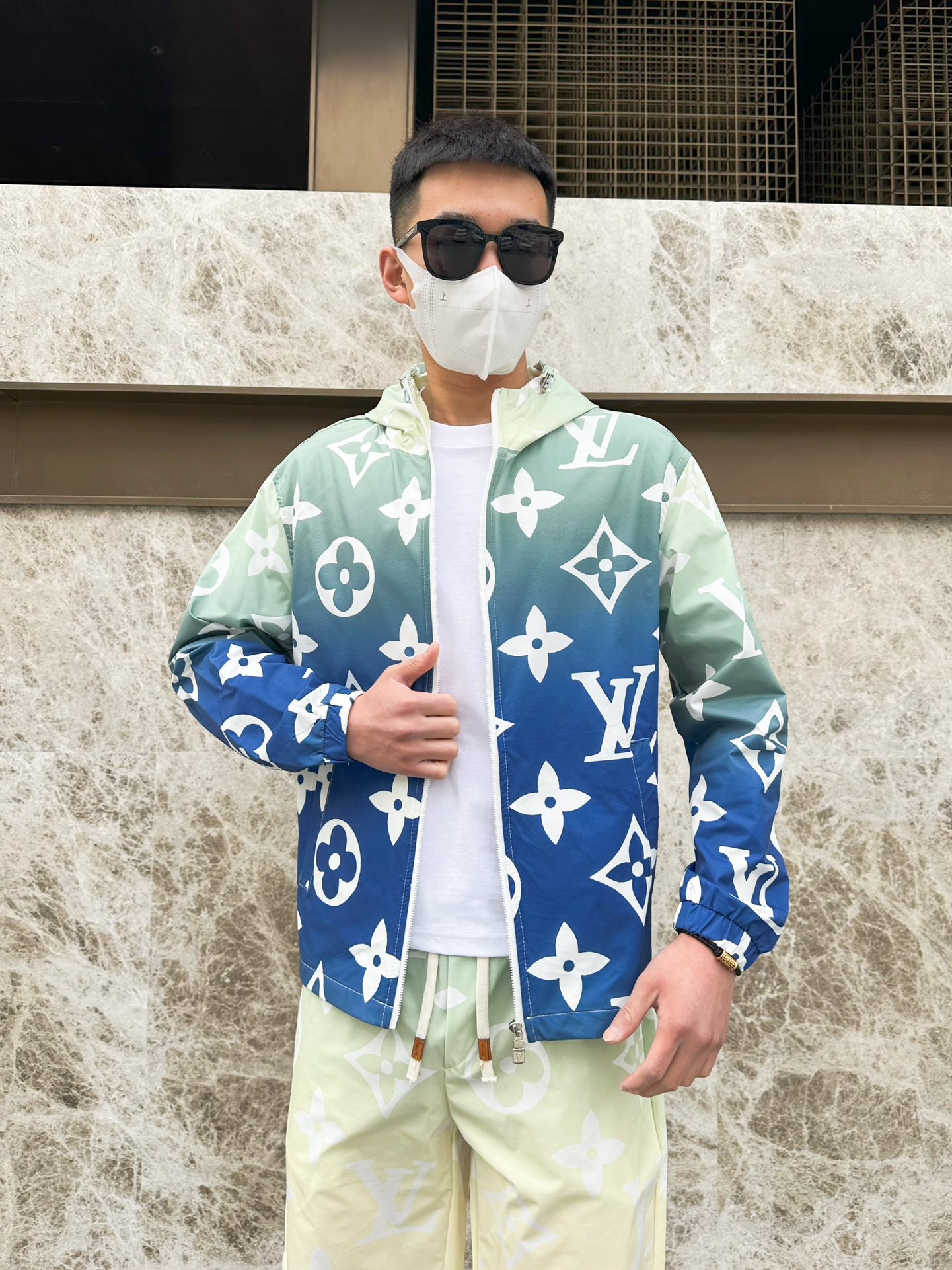 Louis Vuitton Sun Protection Clothing Outlet Sale Store
 Printing Nylon Spring/Fall Collection Fashion