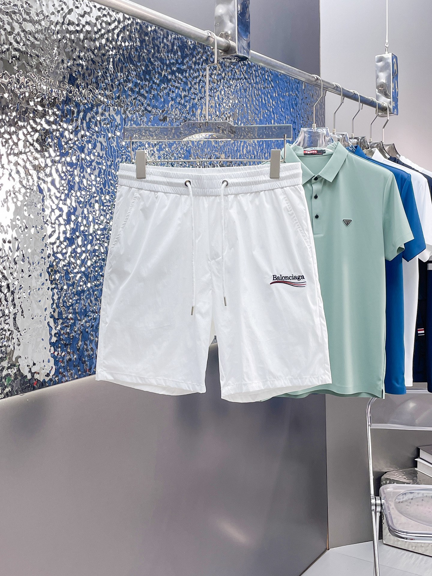 Balenciaga Clothing Shorts Cotton Summer Collection Casual