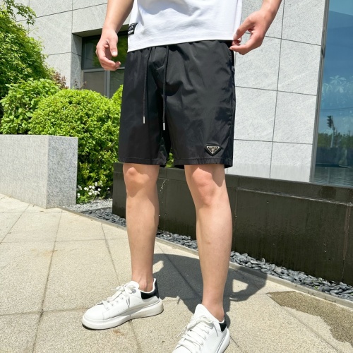 Prada Men's Classic Logo Shorts - Summer 2025 Collection 1 Prada Men's Classic Logo Shorts - Summer 2025 Collection