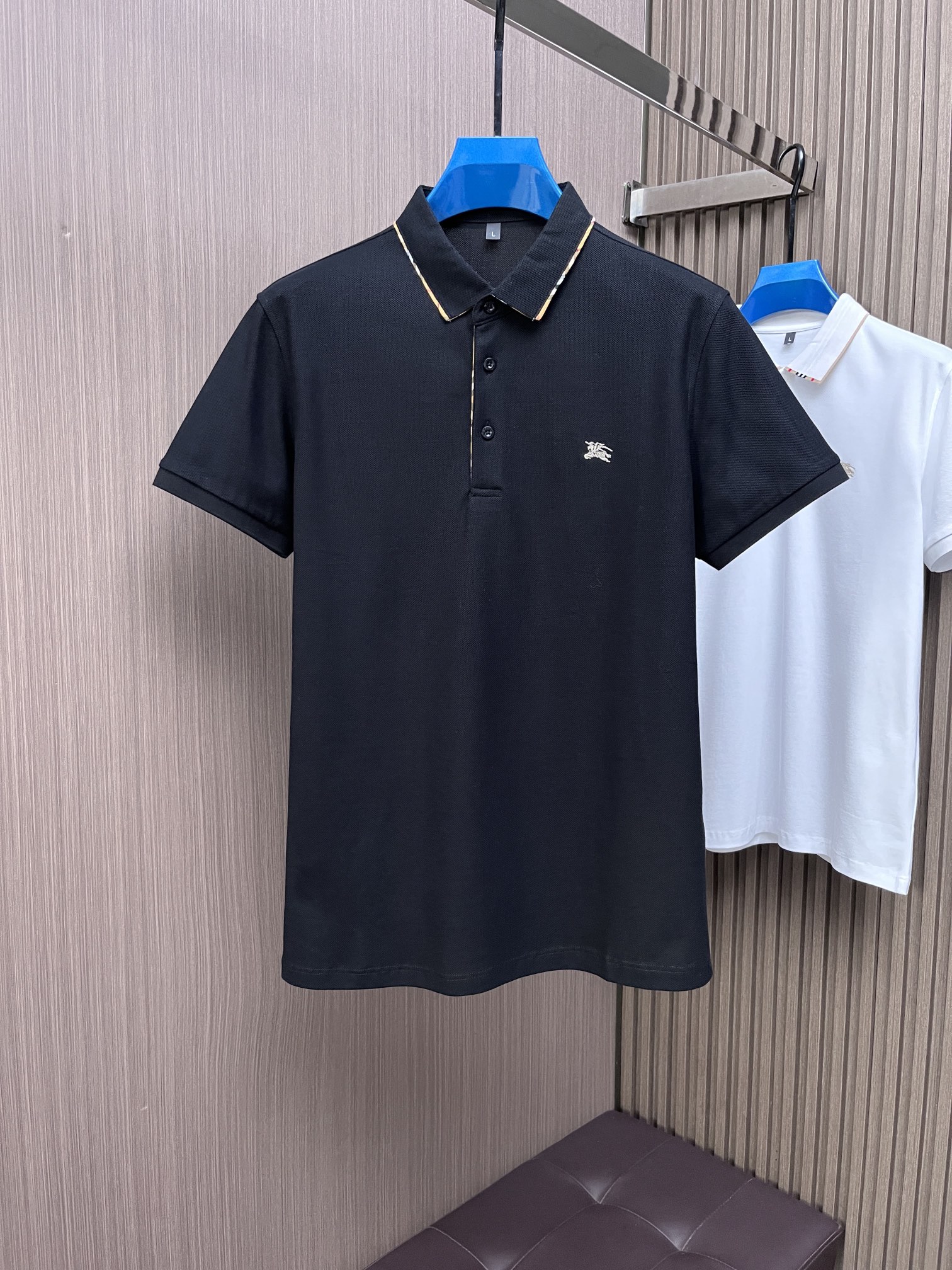 Burberry Men's Polo Shirt Short Sleeve Moisture Wicking Quick Dry