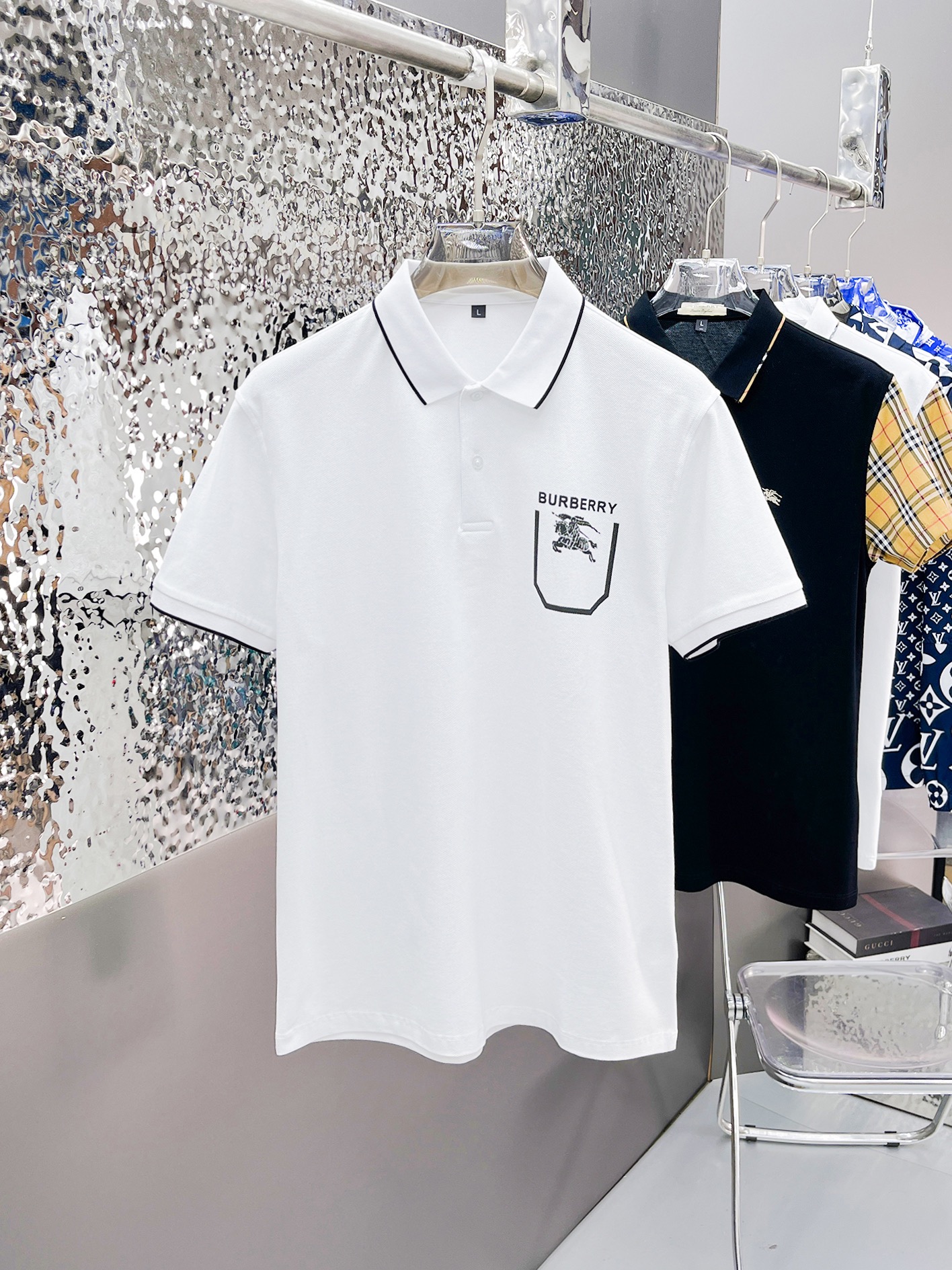 Burberry Kleding T-Shirt Wit Zomercollectie Korte mouw