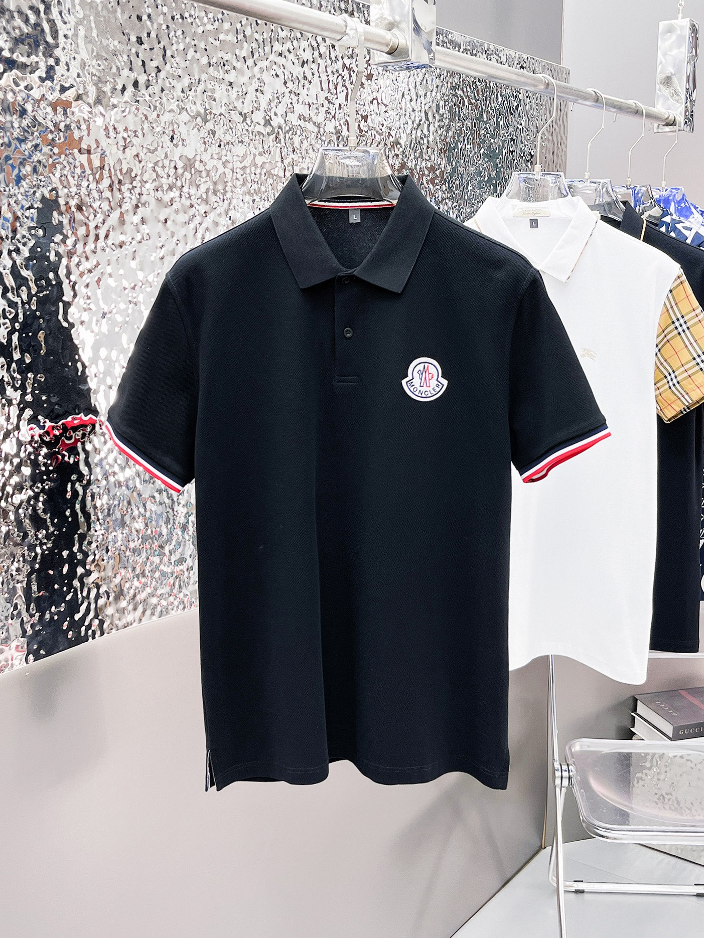 Moncler Goedkoop
 Kleding T-Shirt Wit Zomercollectie Korte mouw