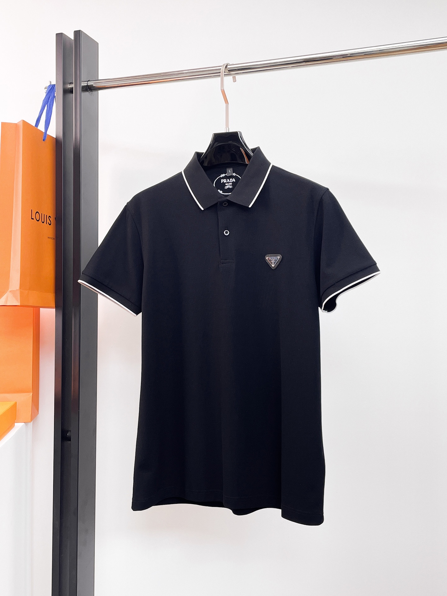 Prada Kleding Polo Mannen Zomercollectie Fashion