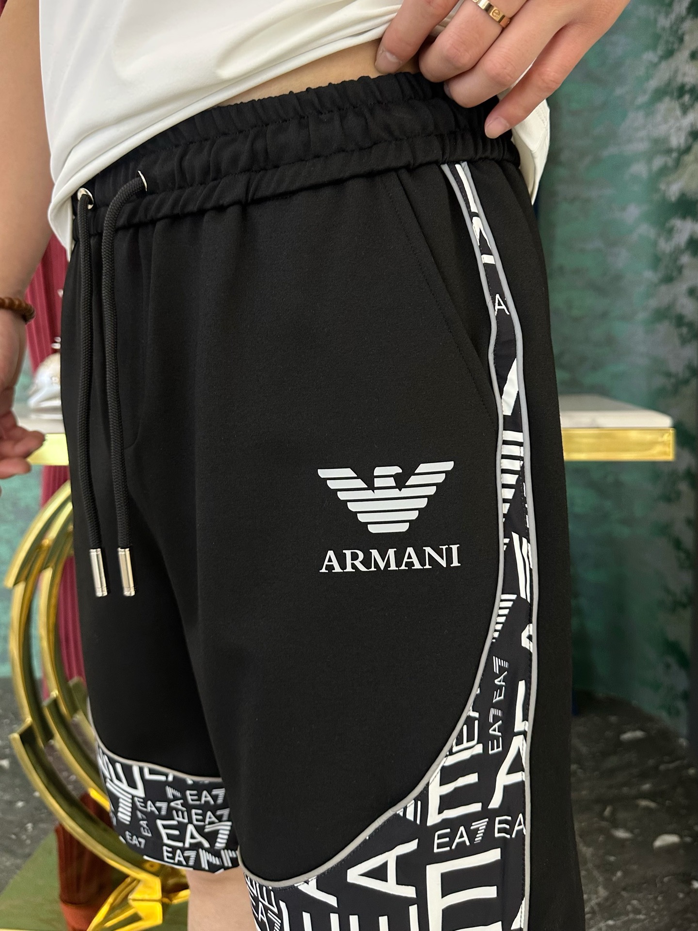 P600 AMANI Summer Boxer: Luxurious Classic Logo Set, Hot Sale Comfortable Fashion - 图片 5