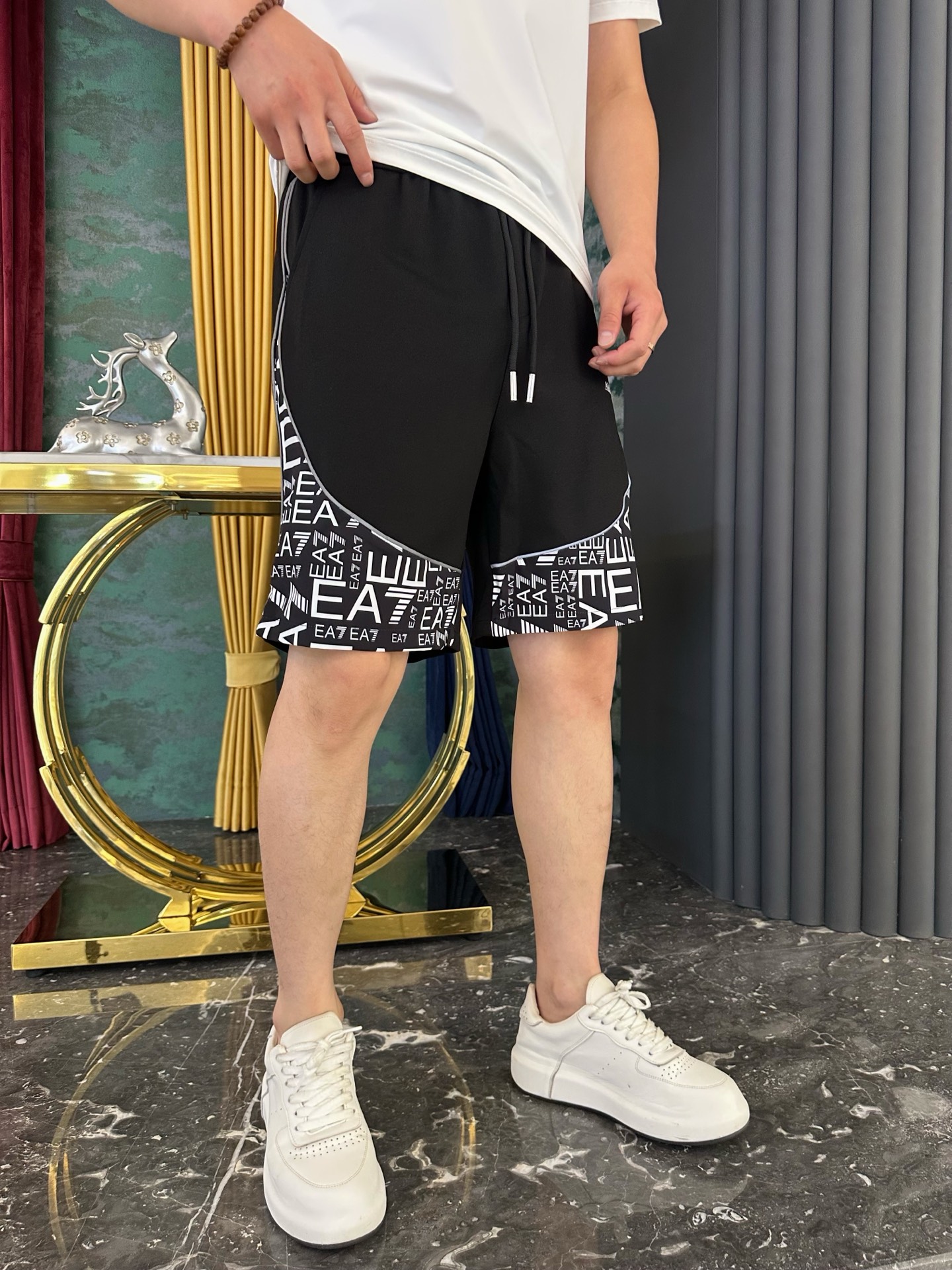 P600 AMANI Summer Boxer: Luxurious Classic Logo Set, Hot Sale Comfortable Fashion - 图片 3
