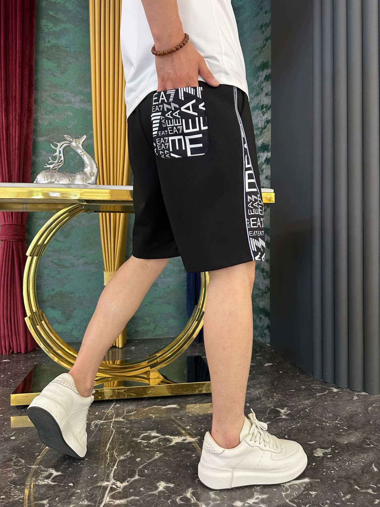 P600 AMANI Summer Boxer: Luxurious Classic Logo Set, Hot Sale Comfortable Fashion - 图片 8