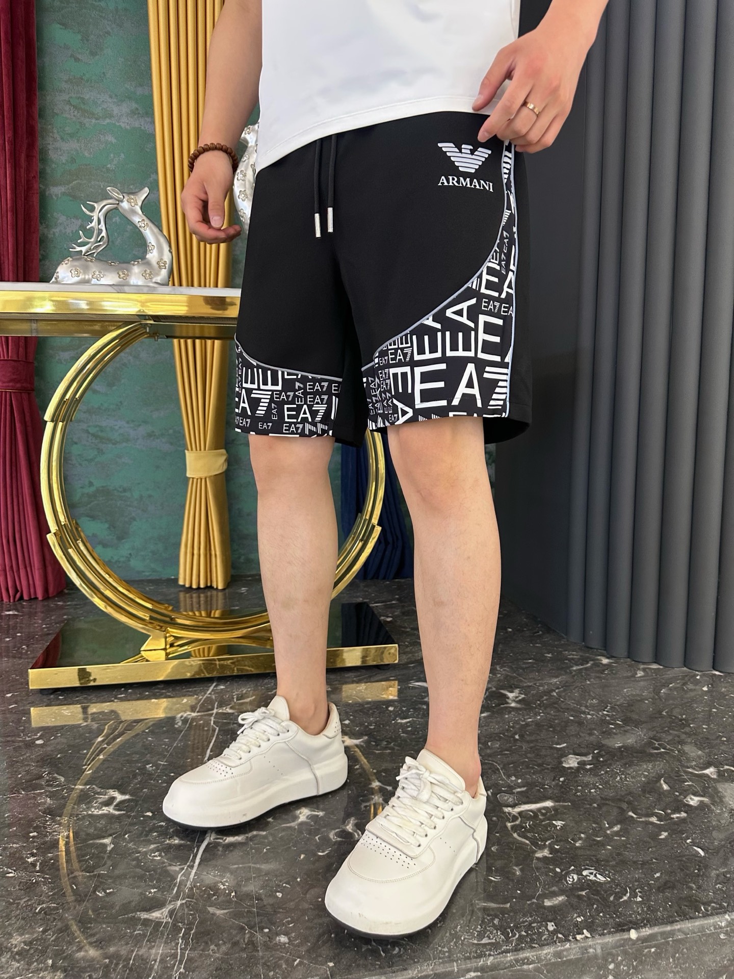 P600 AMANI Summer Boxer: Luxurious Classic Logo Set, Hot Sale Comfortable Fashion - 图片 6
