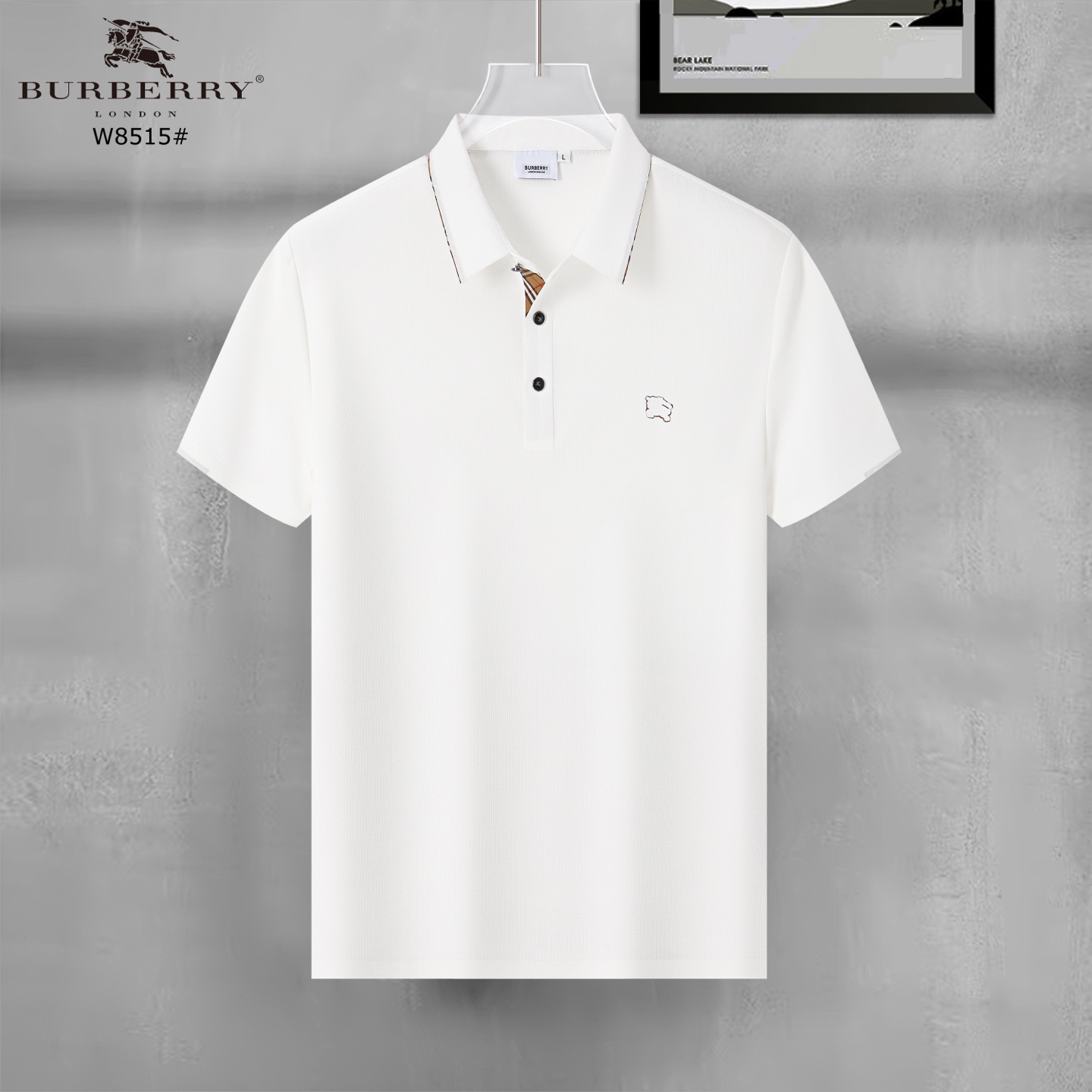 Burberry Men's Classic Fit Polo Shirt - Short Sleeve, Breathable Cotton 3 i1744651754128 9899 0 1