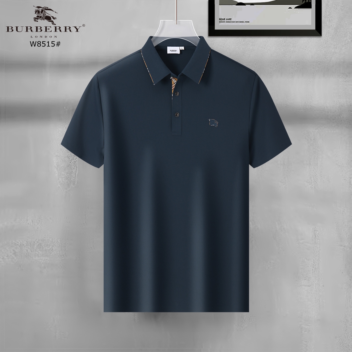 Burberry Men's Classic Fit Polo Shirt - Short Sleeve, Breathable Cotton 6 i1744651754133 6640 0 4