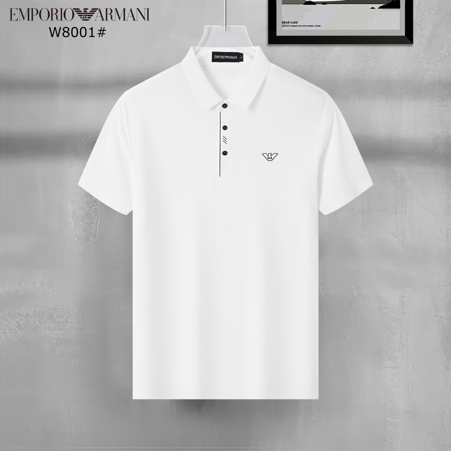 Men's Polo Shirt with Logo - Short Sleeve Classic Fit, Business Casual Style 4 i1744651926807 6906 0 0