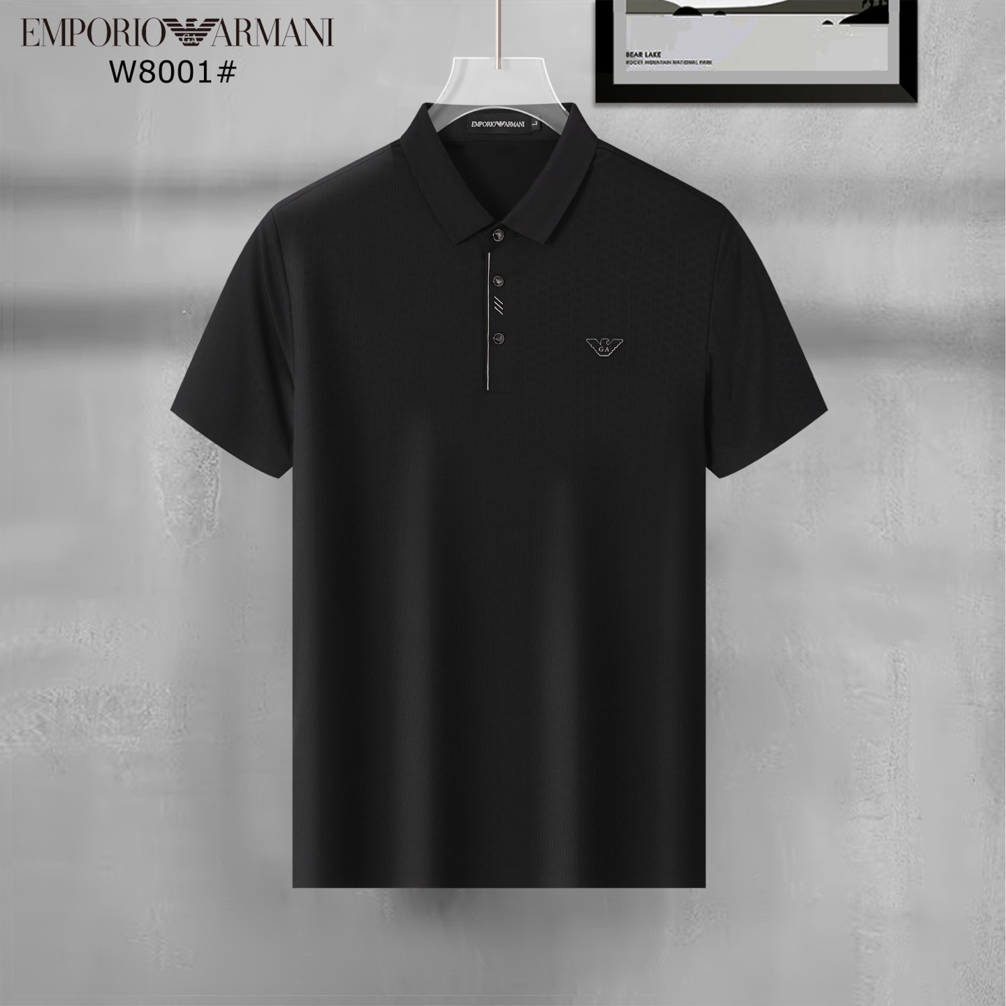 Men's Polo Shirt with Logo - Short Sleeve Classic Fit, Business Casual Style 2 i1744651958415 4204 0 1