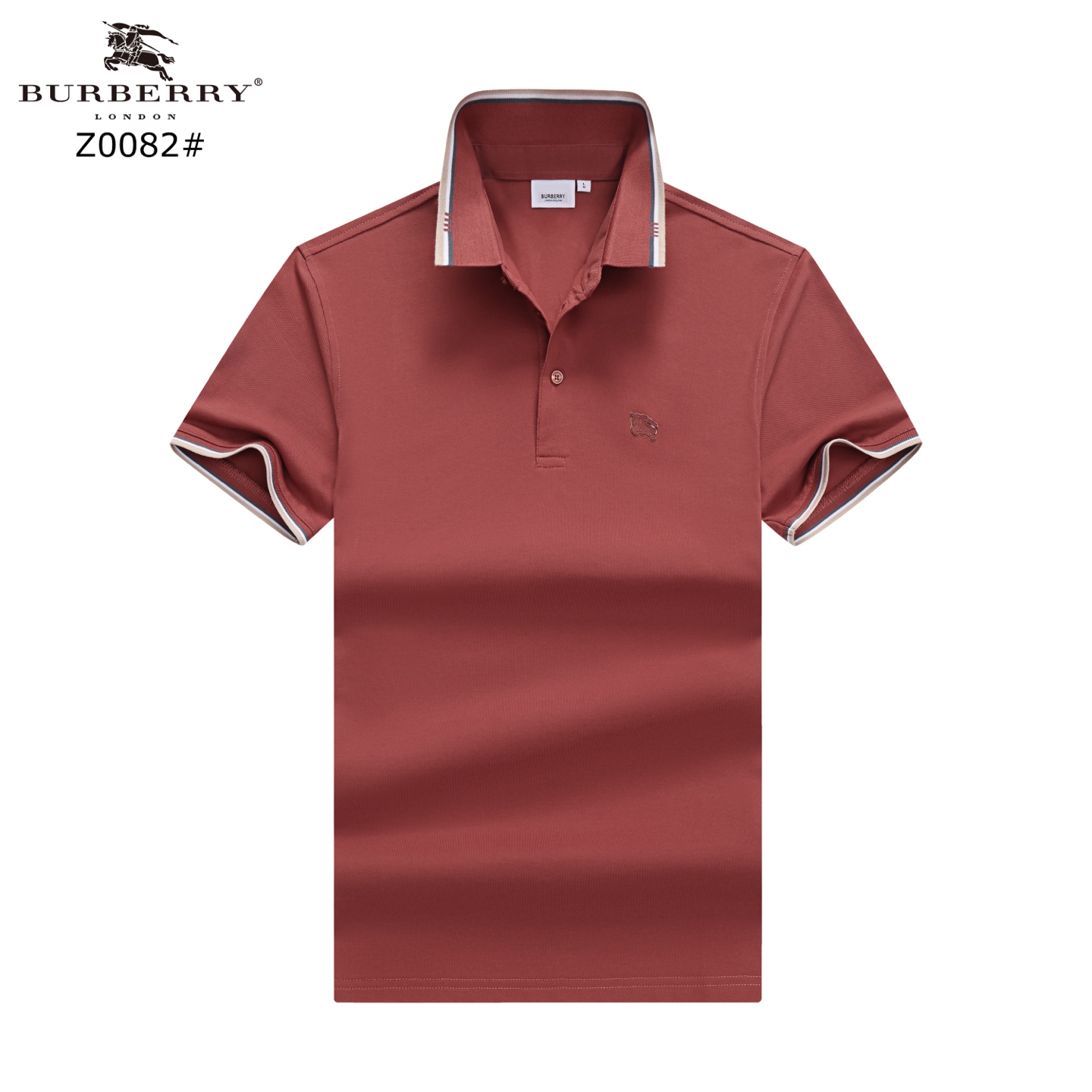 Burberry Short Sleeve Polo Shirt Classic Fit Casual Business for Men 4 i1747669221810 8976 0 2