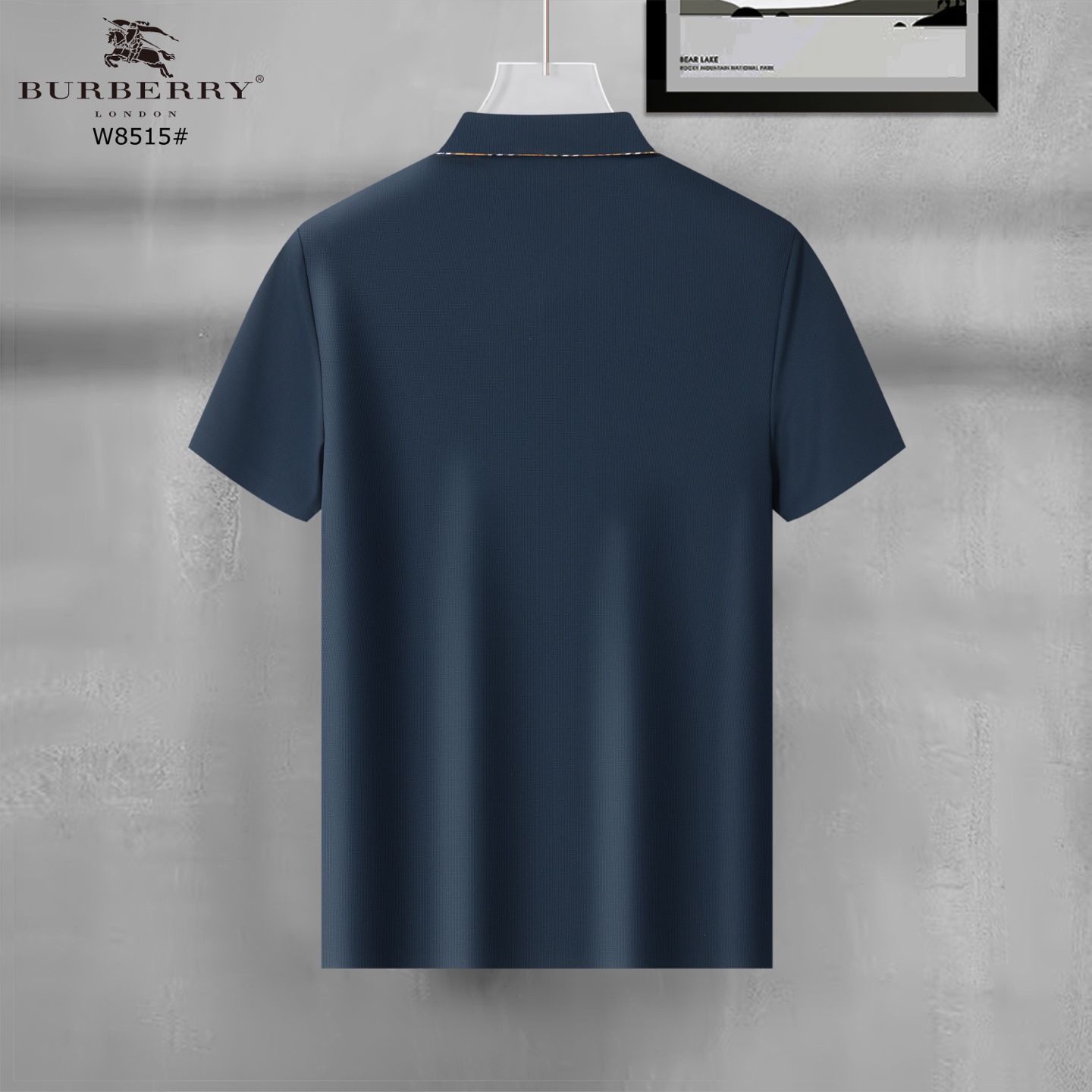 Burberry Men's Classic Fit Polo Shirt - Short Sleeve, Breathable Cotton 7 i1747669458410 3100 0 5