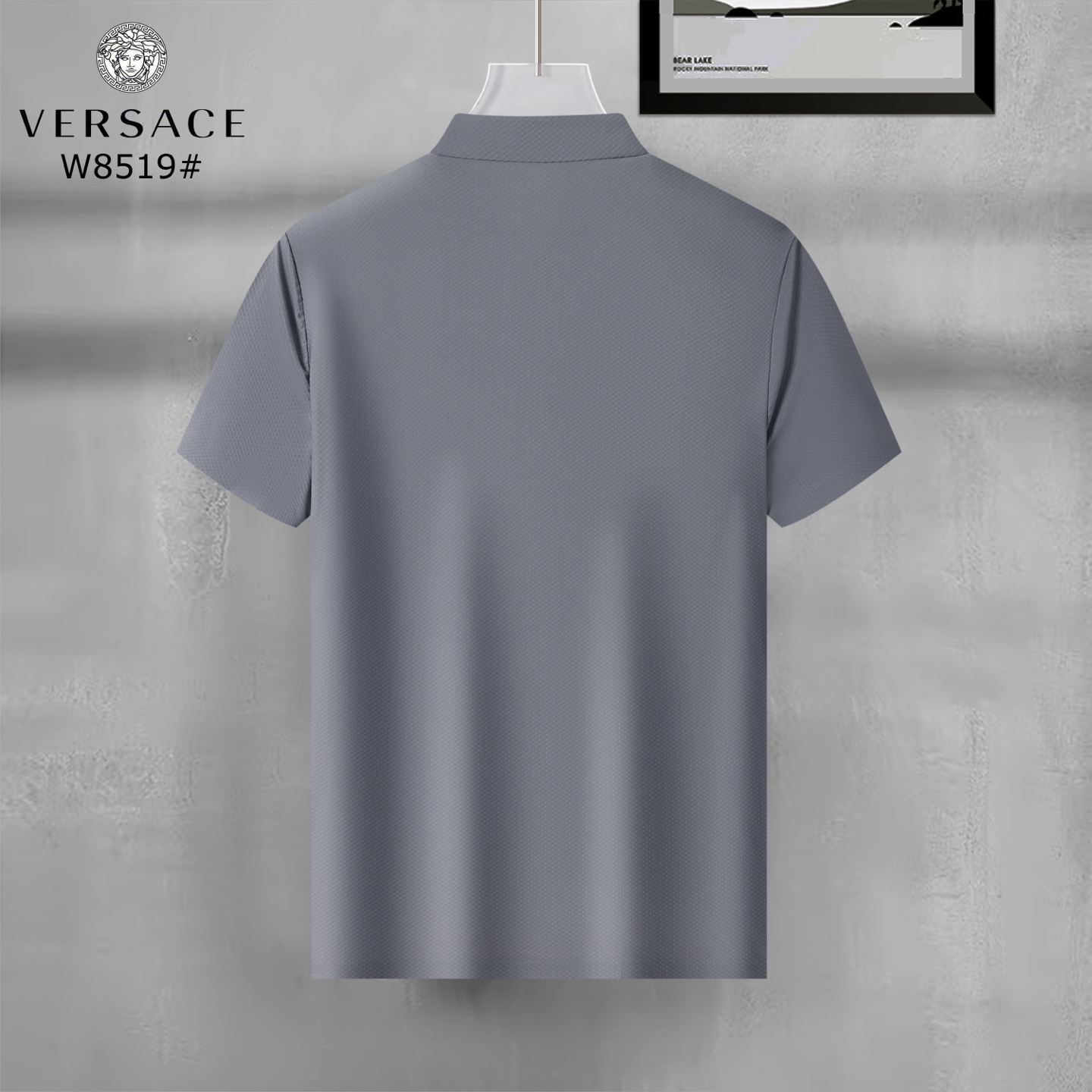 Versace Men's Short Sleeve Polo Shirt - Classic Fit, Premium Cotton 6 i1747669663433 7868 0 5