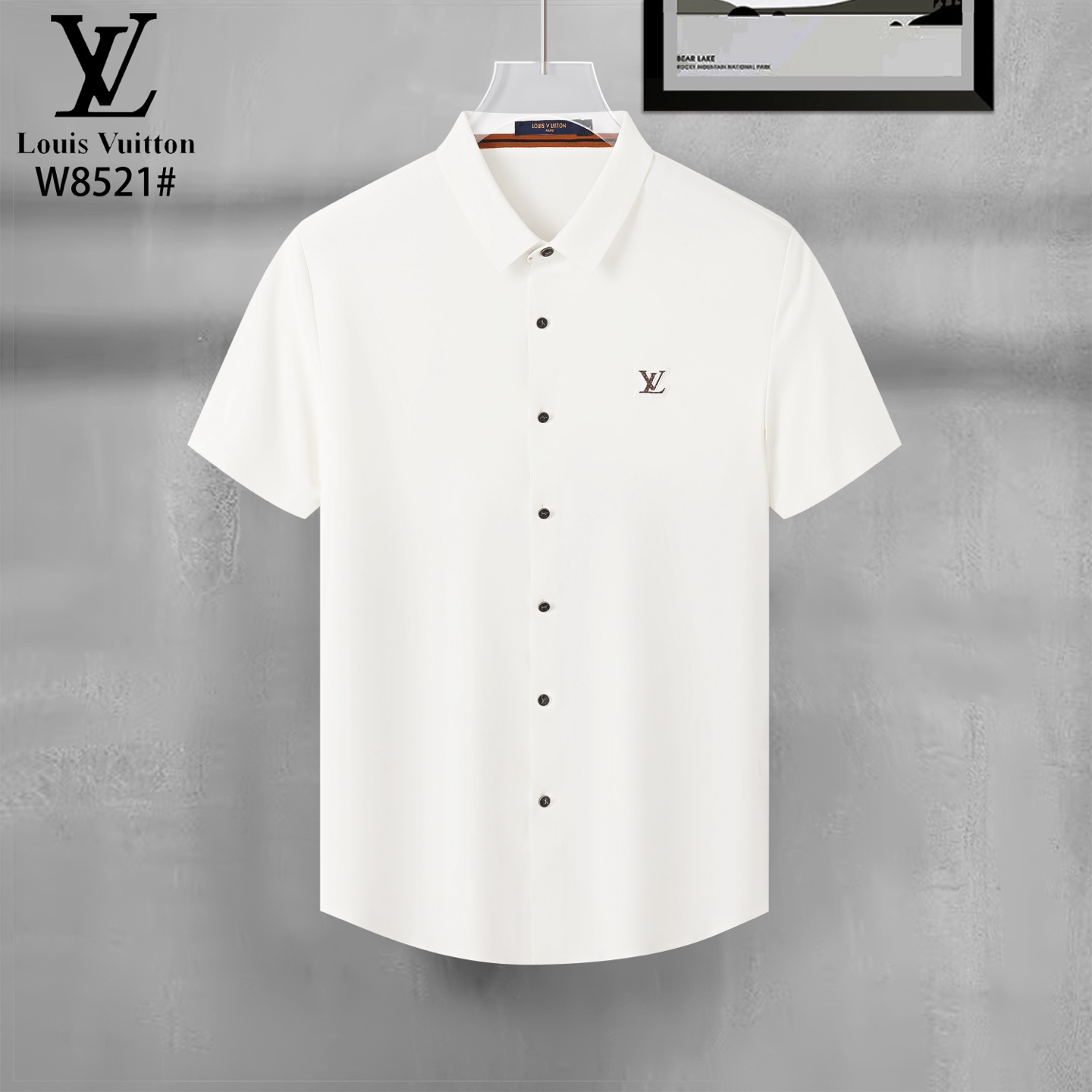 Louis Vuitton Men's Summer Short Sleeve Button-Down Shirt - Classic & Stylish 5 i1747669823067 1191 0 3