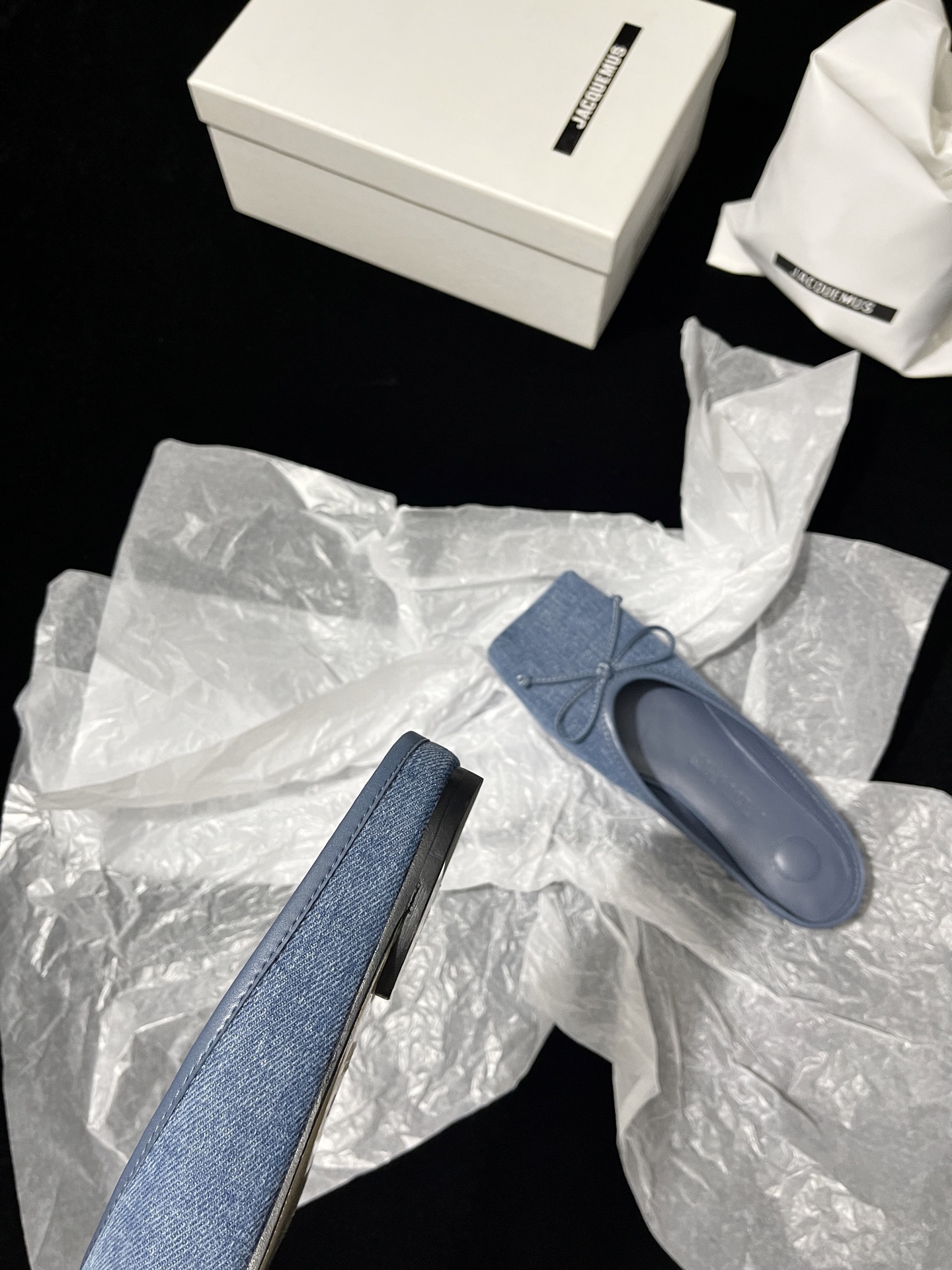 자크뮈스 스퀘어토 리본 슬립온 신발 85200 이미지 8