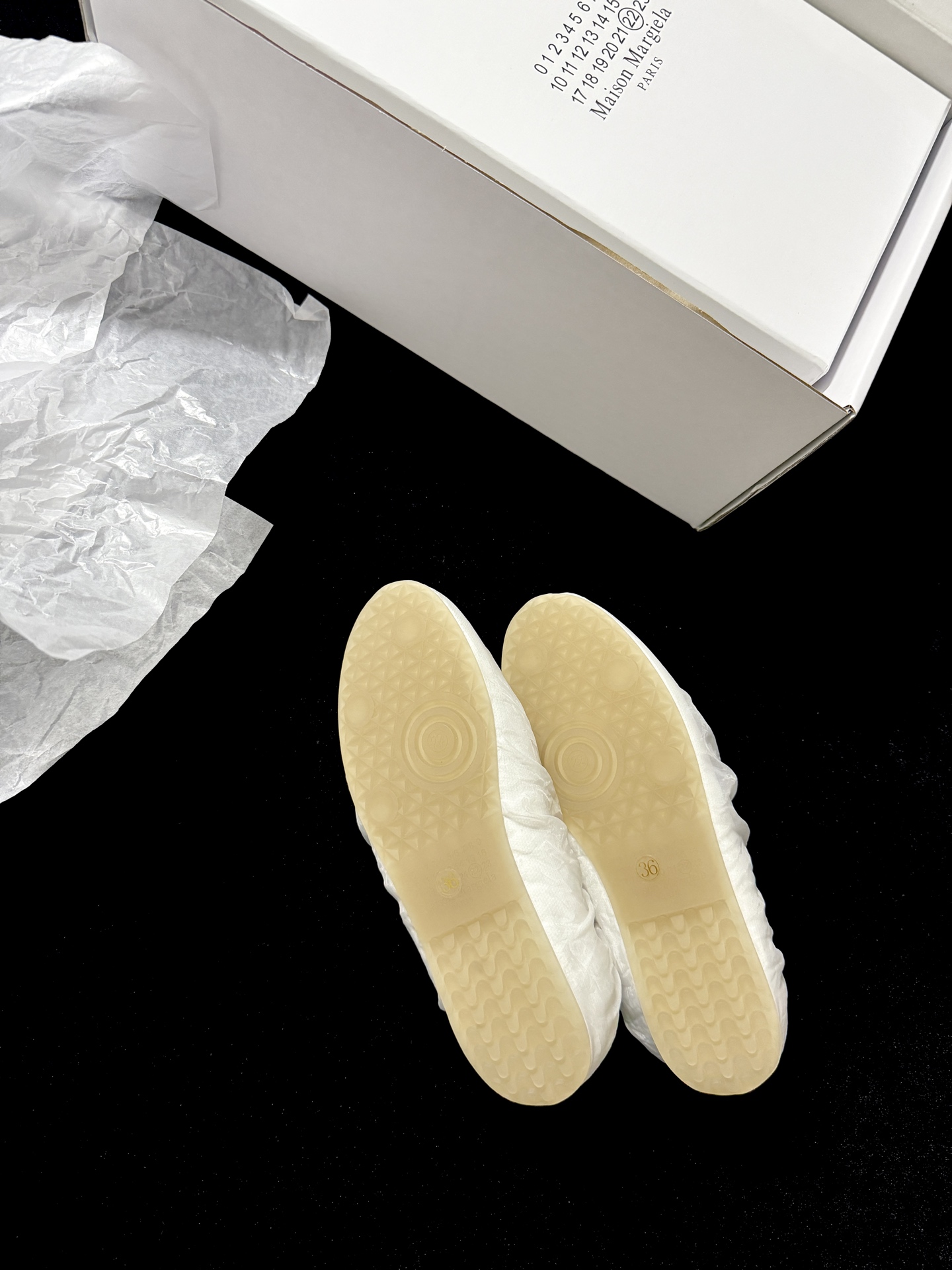 마르지엘라 주름 장식 발레 플랫 42293 이미지 9