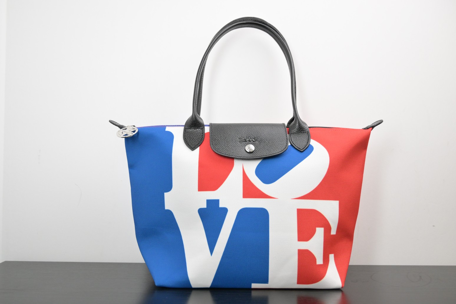 Longchamp ～白色中号 龙骧2024新款 限定love