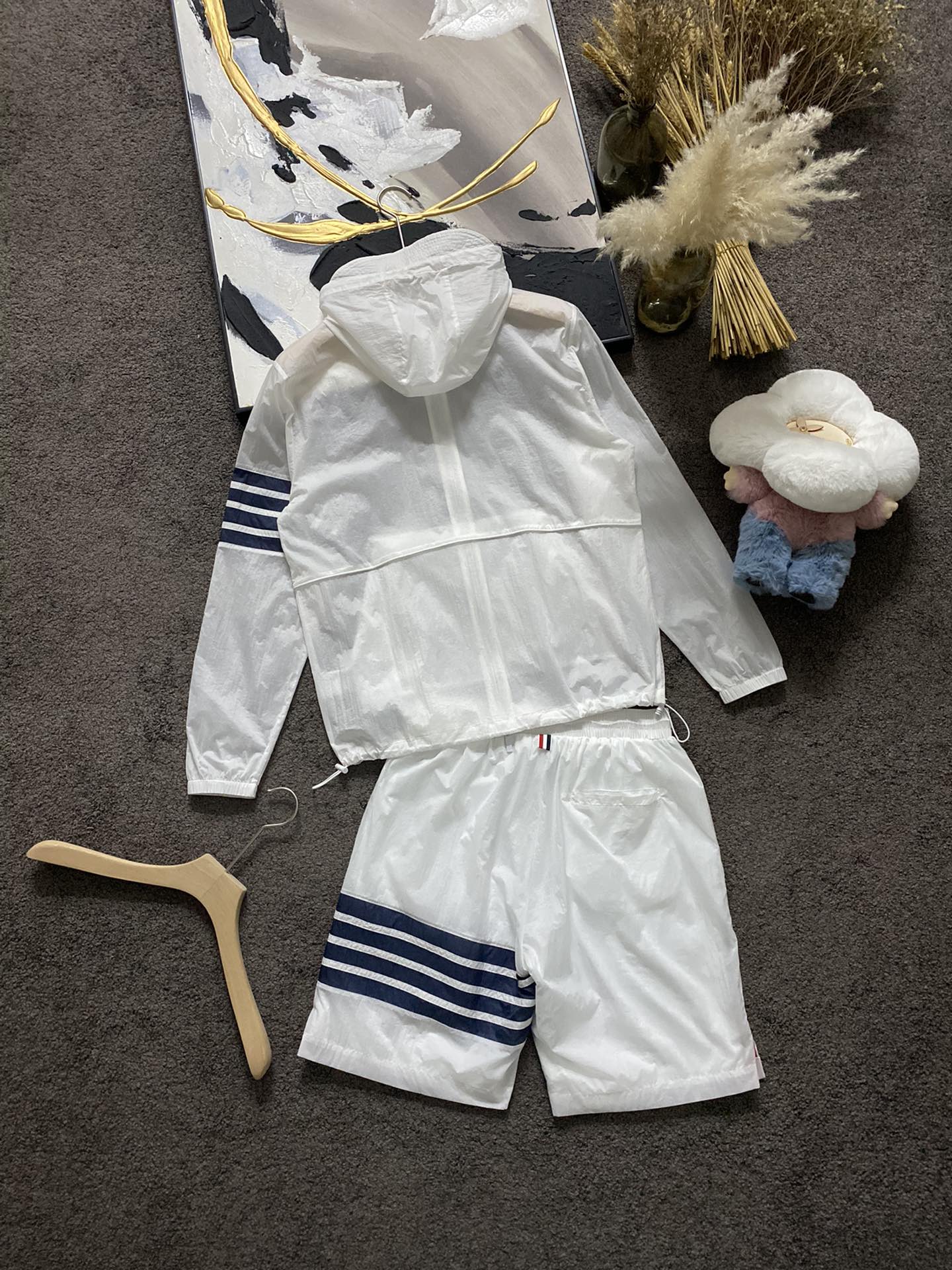 SUNPROOF SUIT, SUNSCREEN, P638, SHORTS, P588 TO SELL, WHITE COMBINATION, SUPER CLEAN. - 图片 3