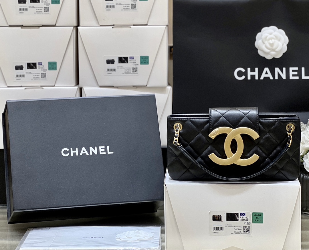 P 1080 ¡Reconocido como de calidad genuina! ¡Piel trasera original de CHANEL! ¡Versión de lujo con piel genuina! Produc…