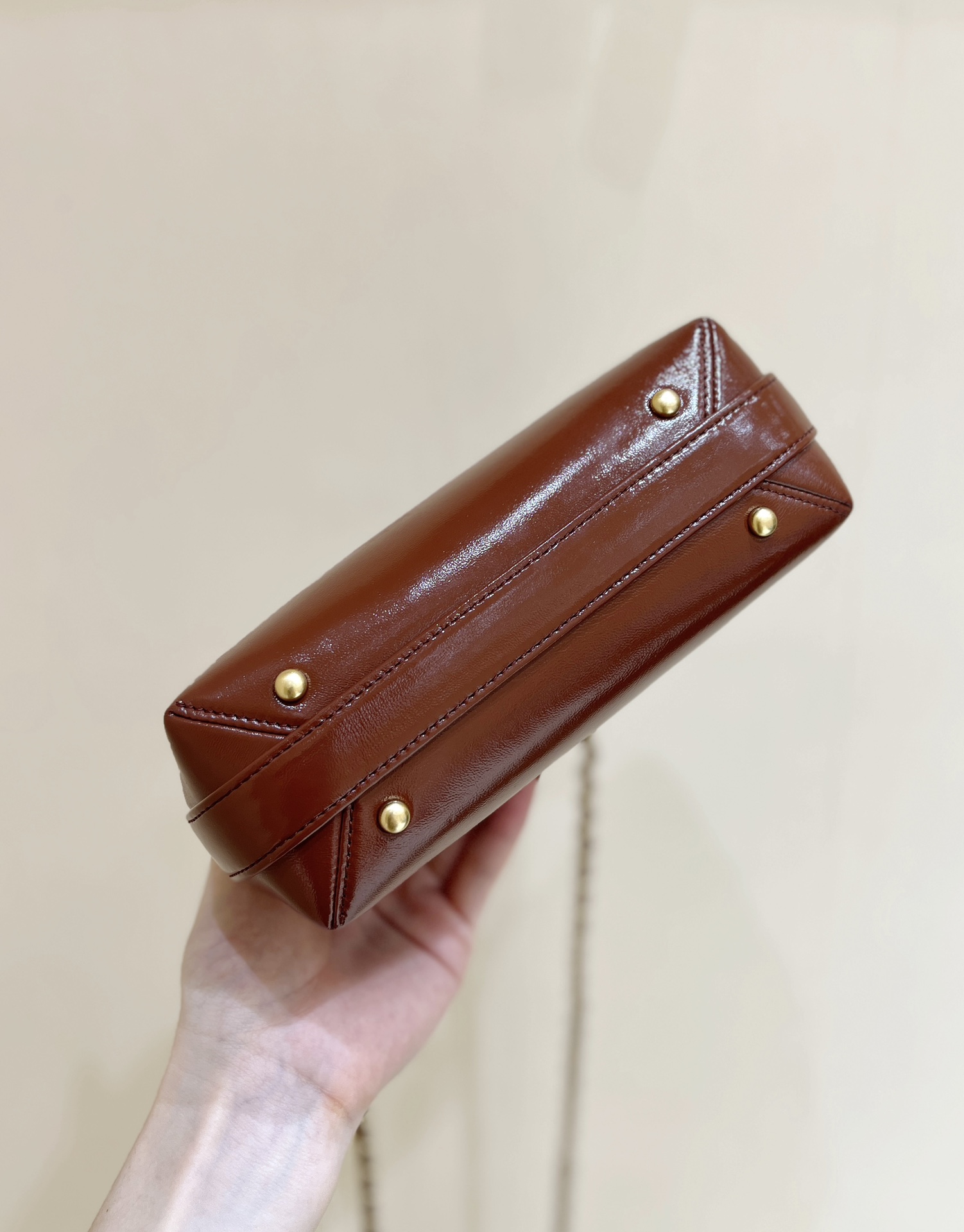 Chanel 24A Doctor Bag Brown Waxed Lambskin, AS4958 Doctor bag (12*18*7cm) 4 i1720939922 3633 2