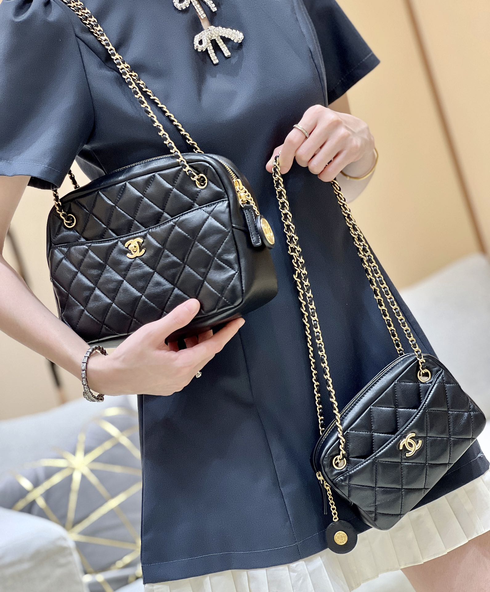 路易威登 Louis Vuitton 高定典藏经典高奢皮具手袋托特包斜挎包女包 #E4DF539D 6