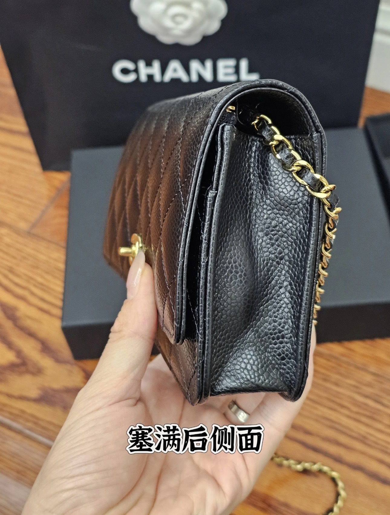 4241容量还是蛮大的[愉快][愉快]除了前面转扣不一样，其他都和老版本Woc一样👍👍