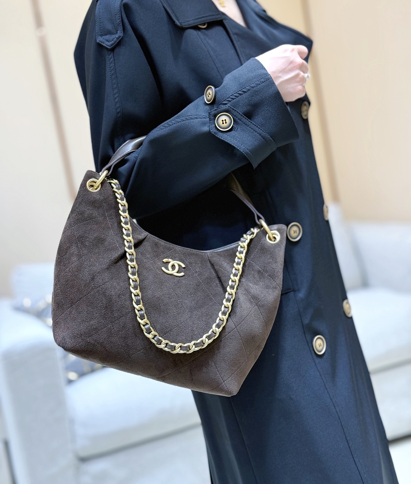 独家模特上身图