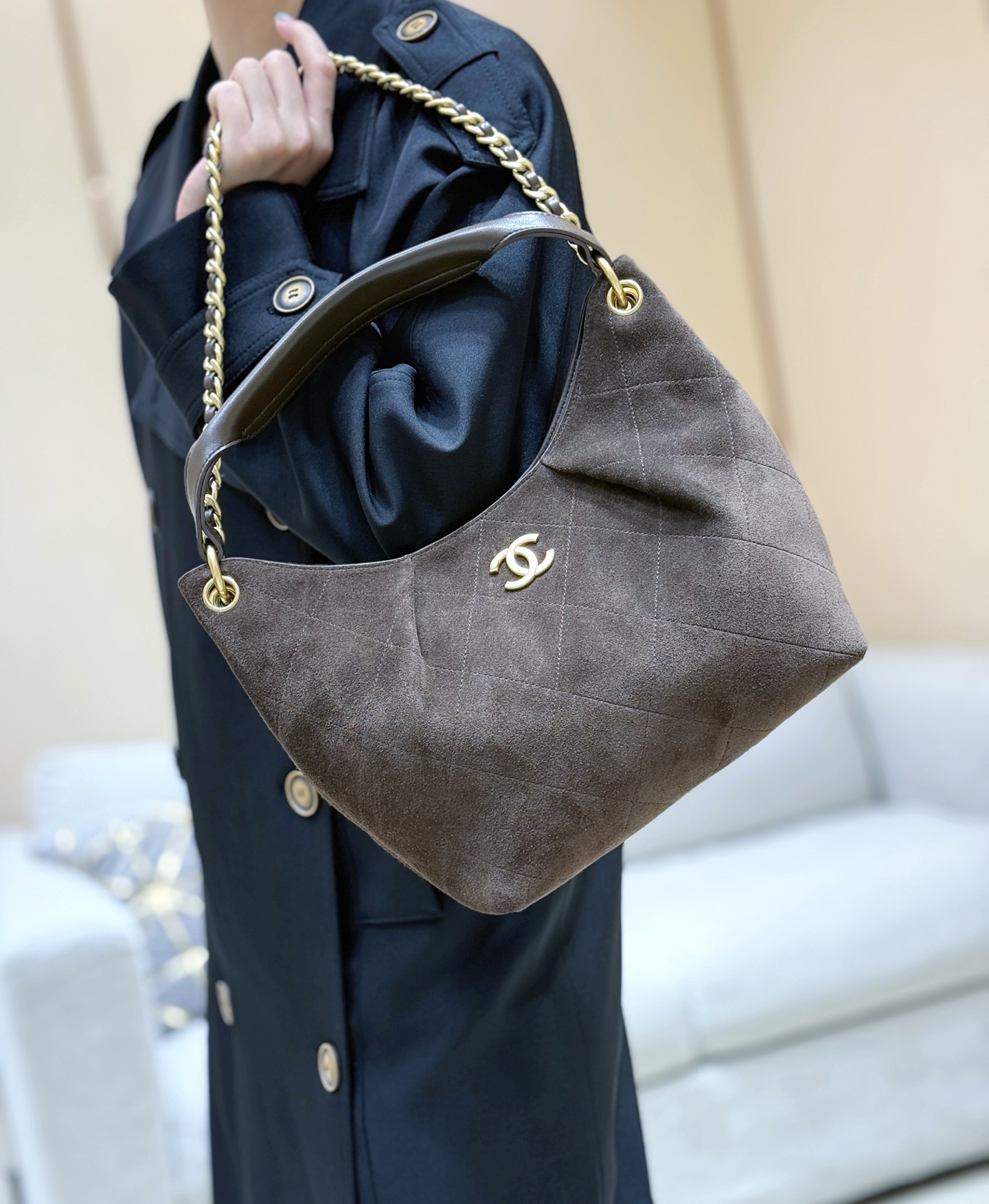 独家模特上身图