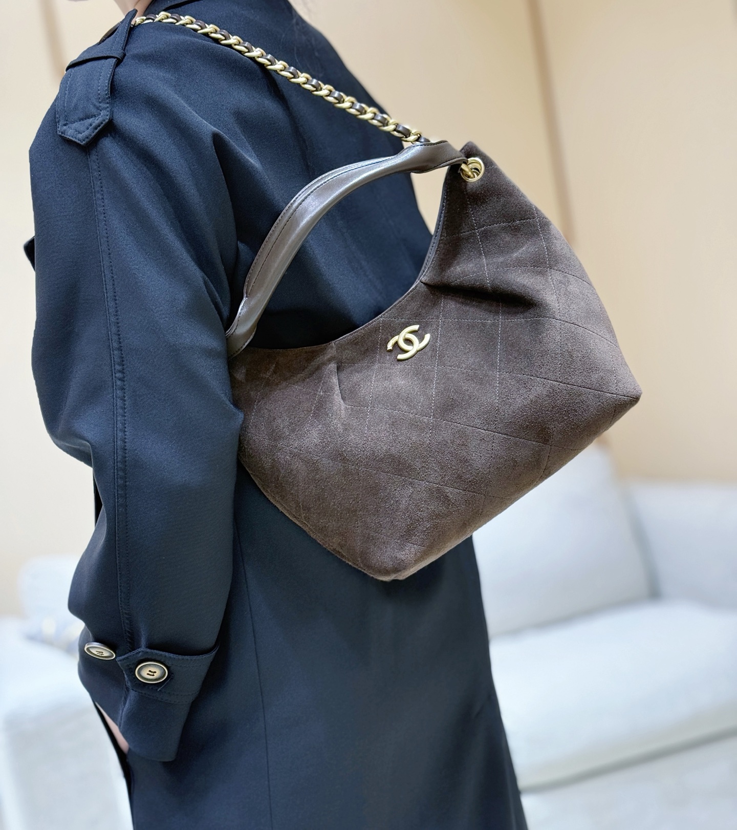 独家模特上身图