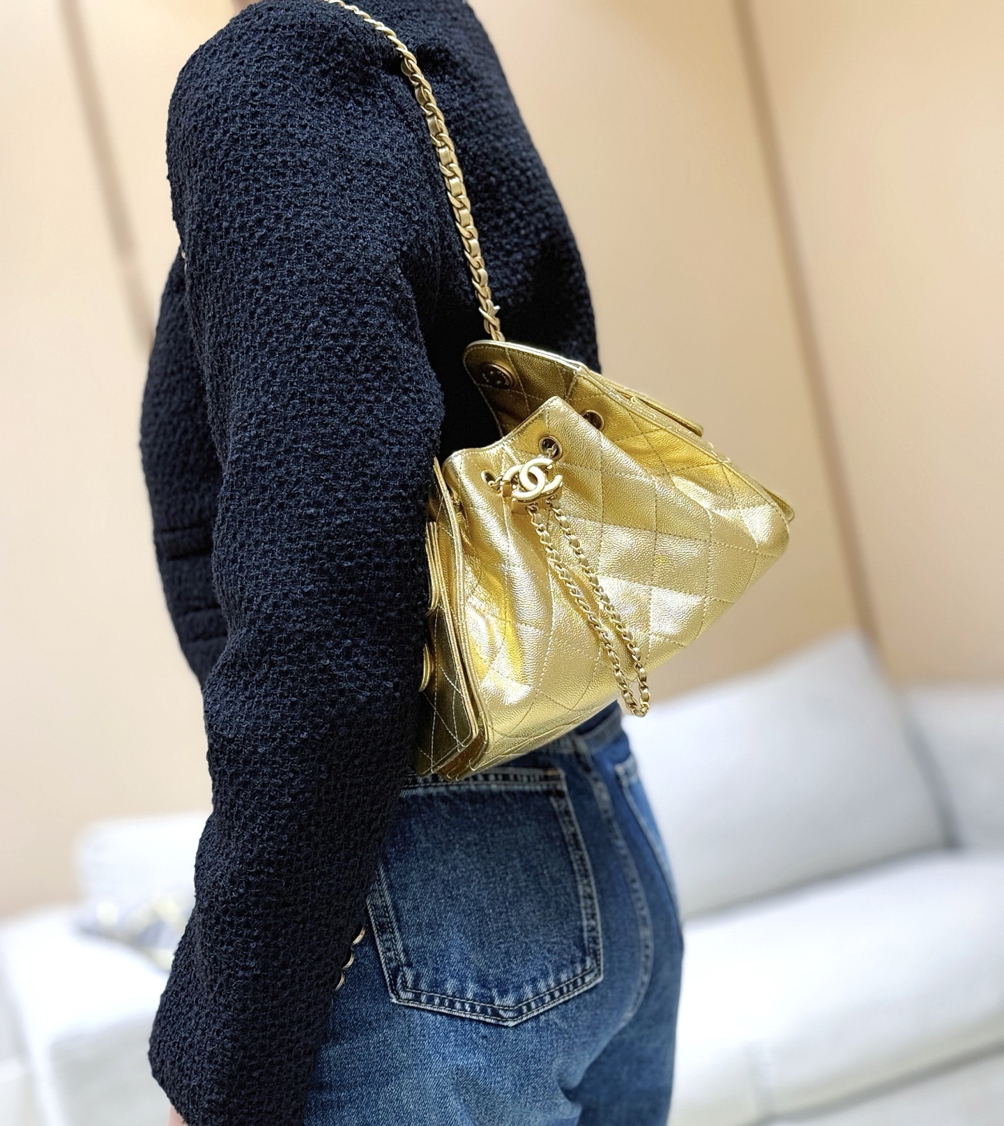 独家模特上身图