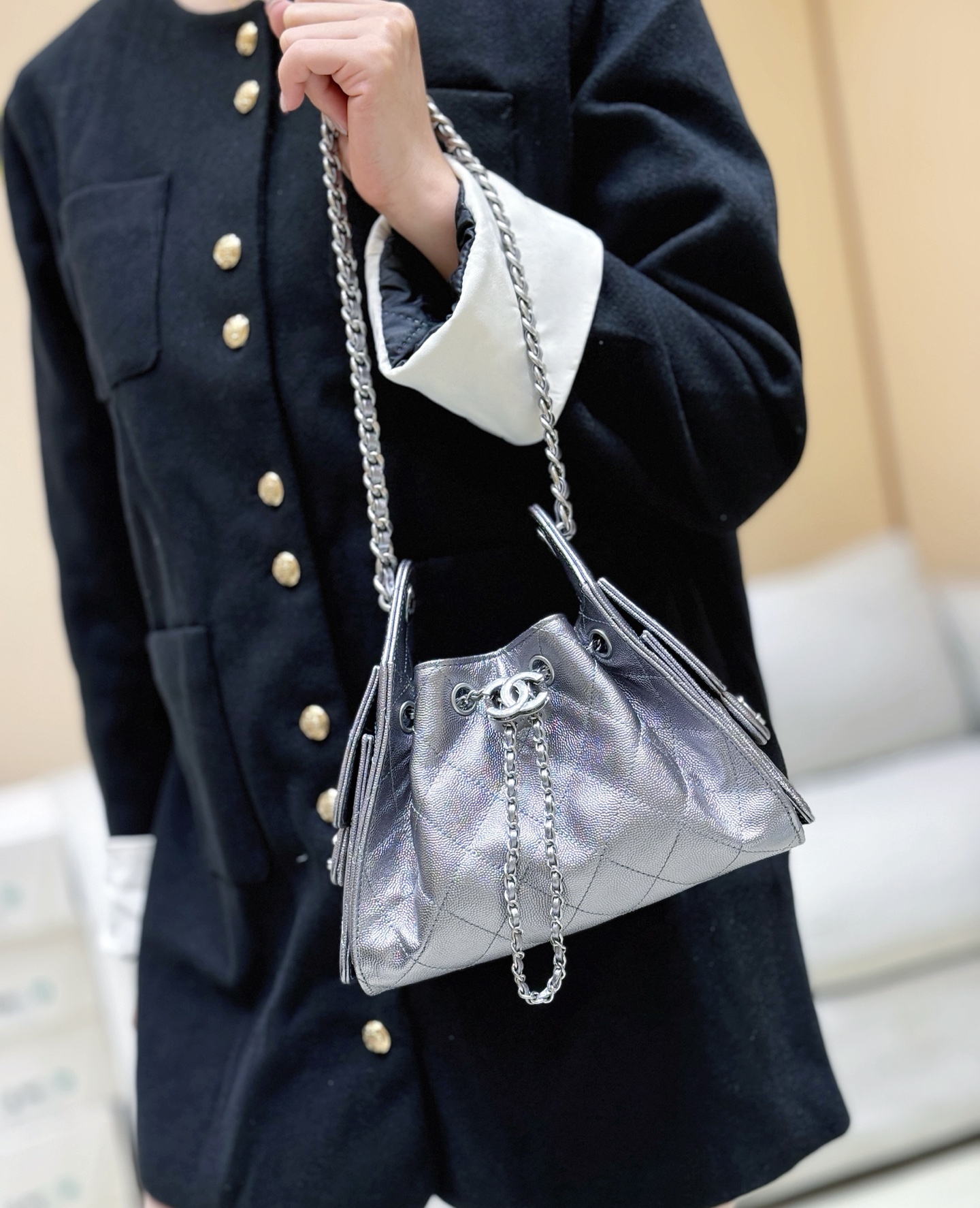 独家模特上身图