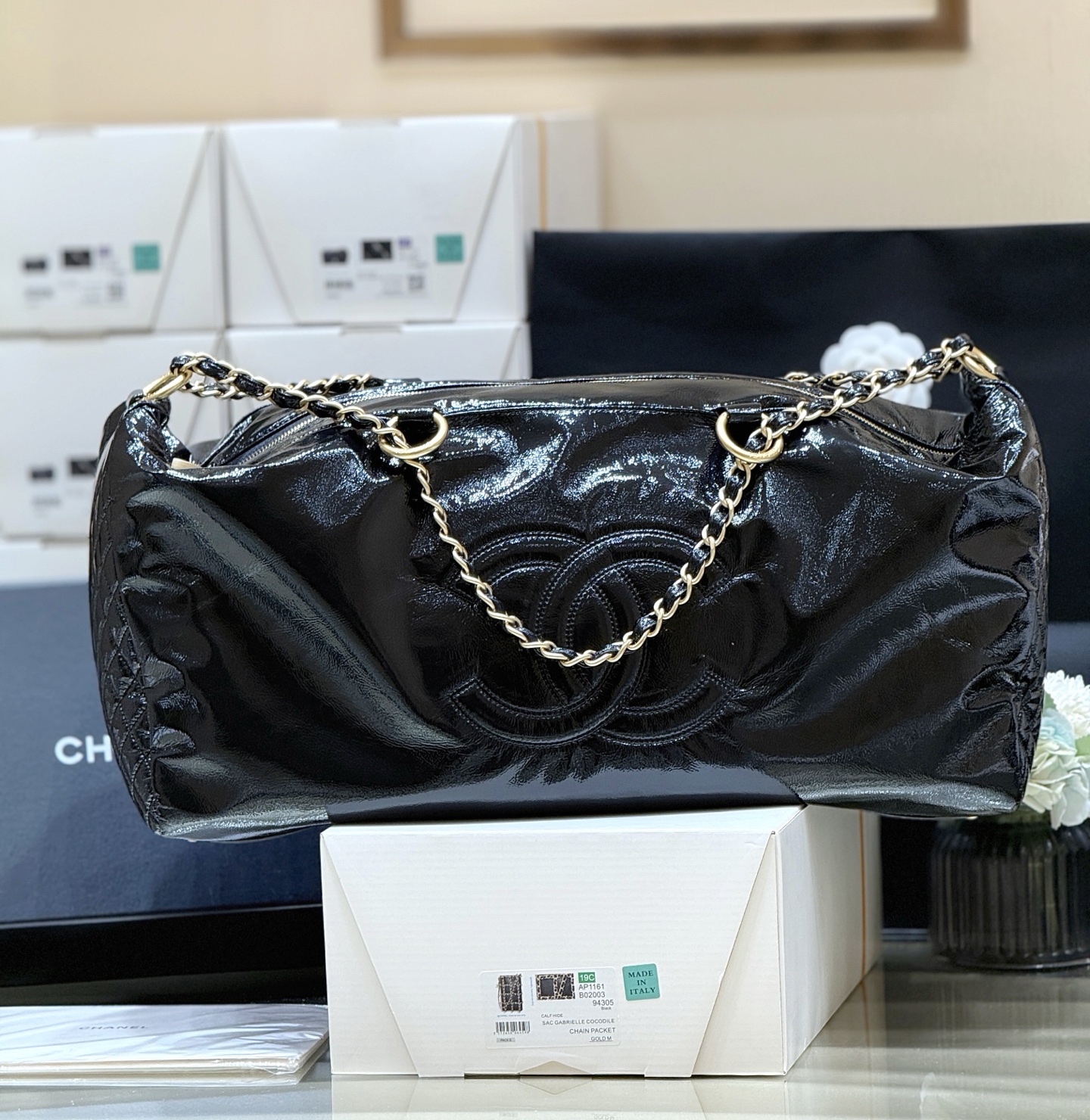 샤넬 빈티지 클래식 토트백 132476